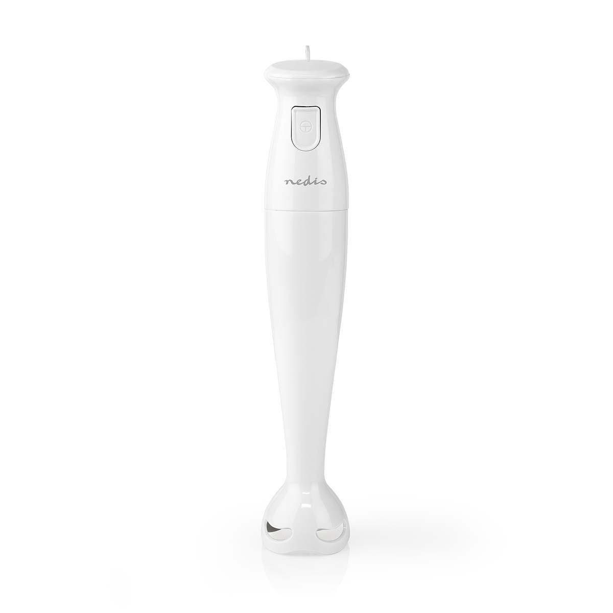 Nedis Stabmixer KAHB100CWT, Kompaktes Design, einfaches Reinigen, für die Küche und Familie