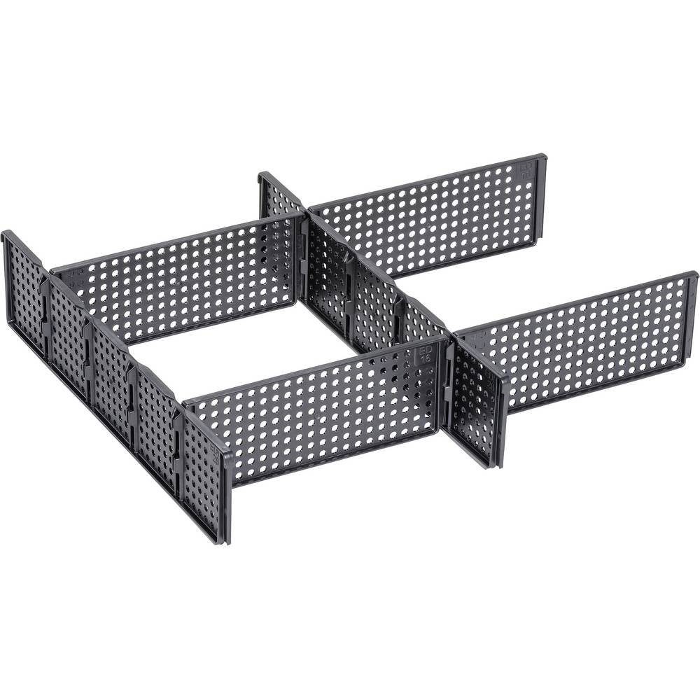 Allit Менюskasten sw.Trennsteg-Set für Pro K 44.PS, 4xED16, 2xEDH28 454265