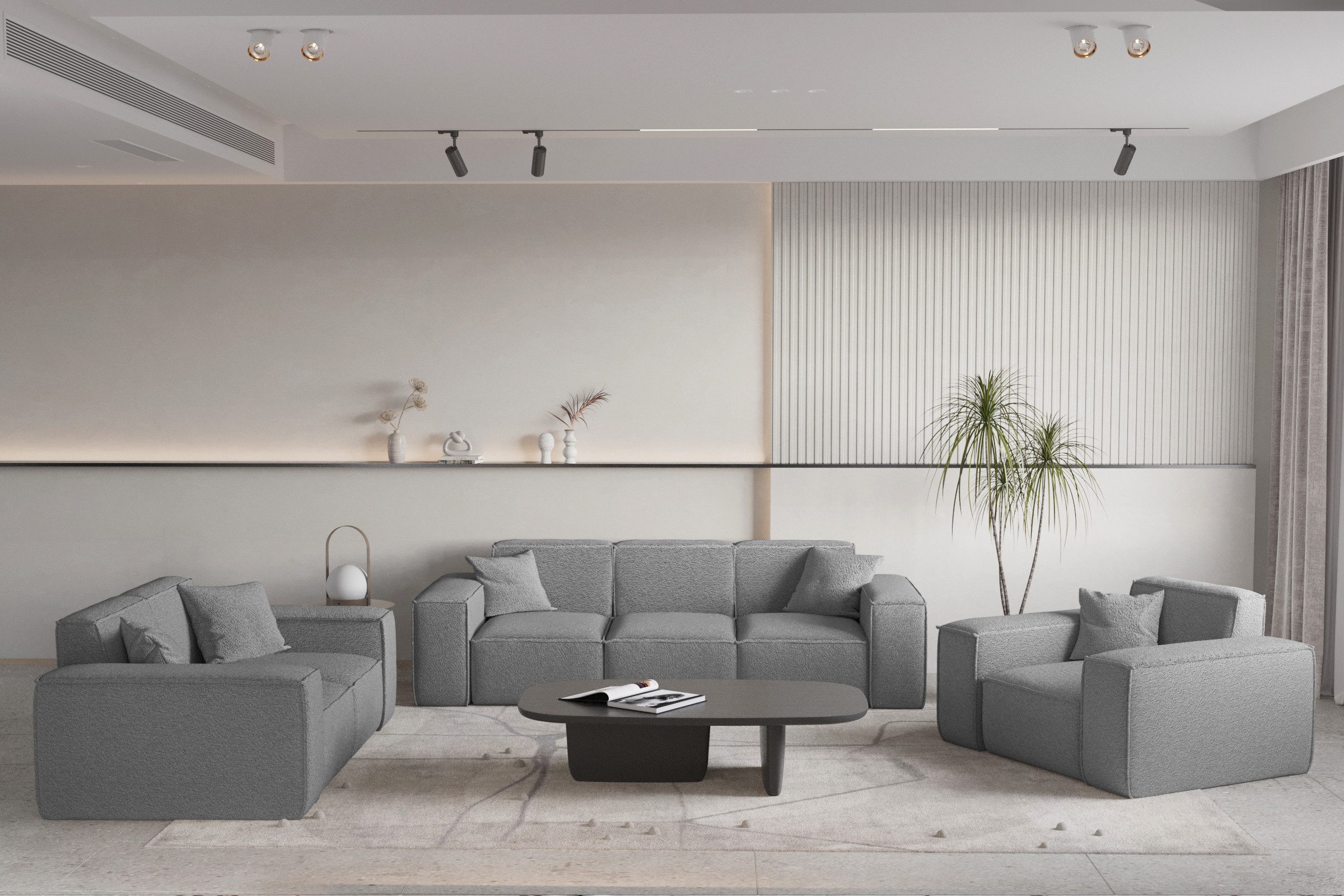 Fun Möbel Polstergarnitur Sofaset Designersofa CELES günstig online kaufen