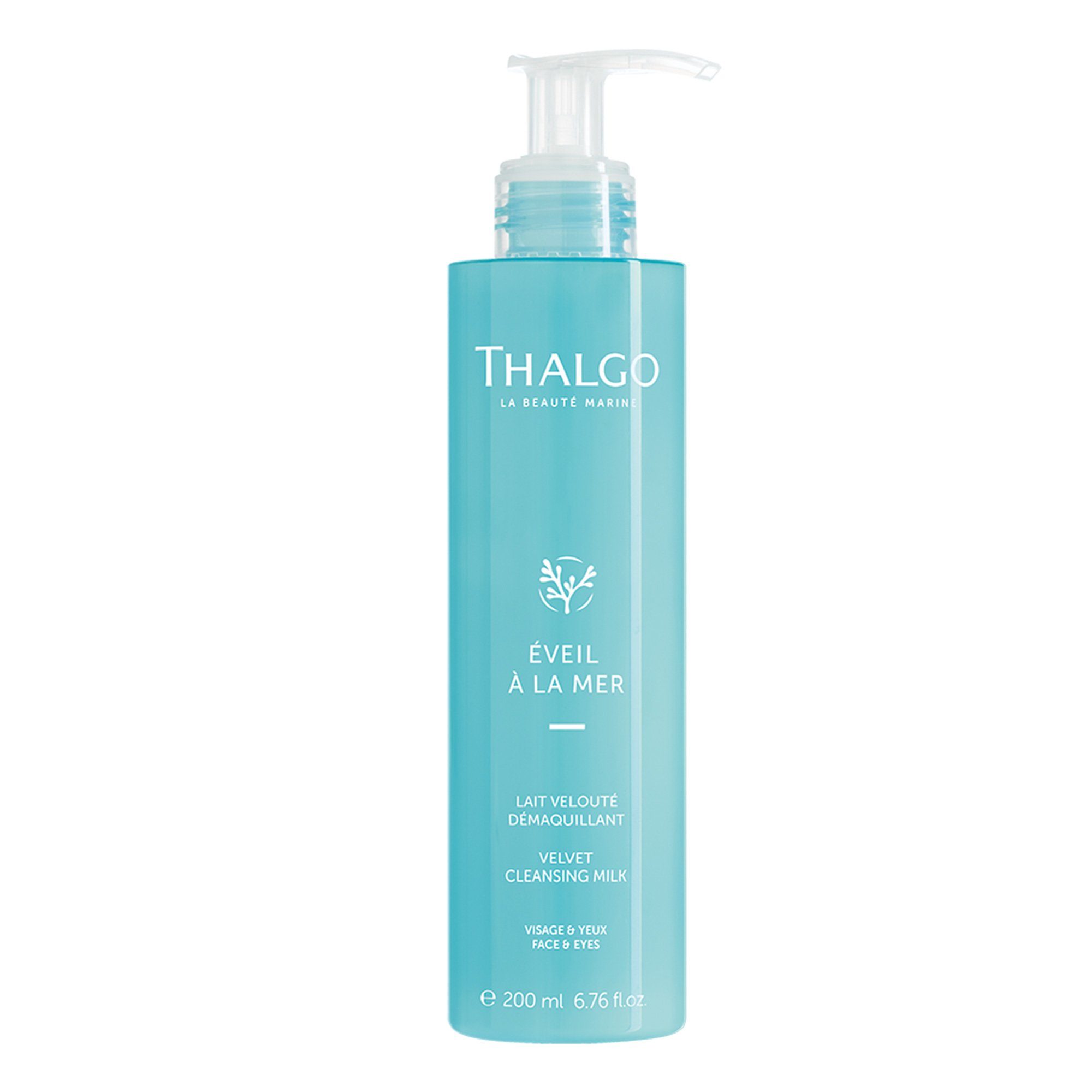 THALGO Gesichts-Reinigungsmilch Zarte Reinigungsmilch, 200 ml, Éveil à la Mer