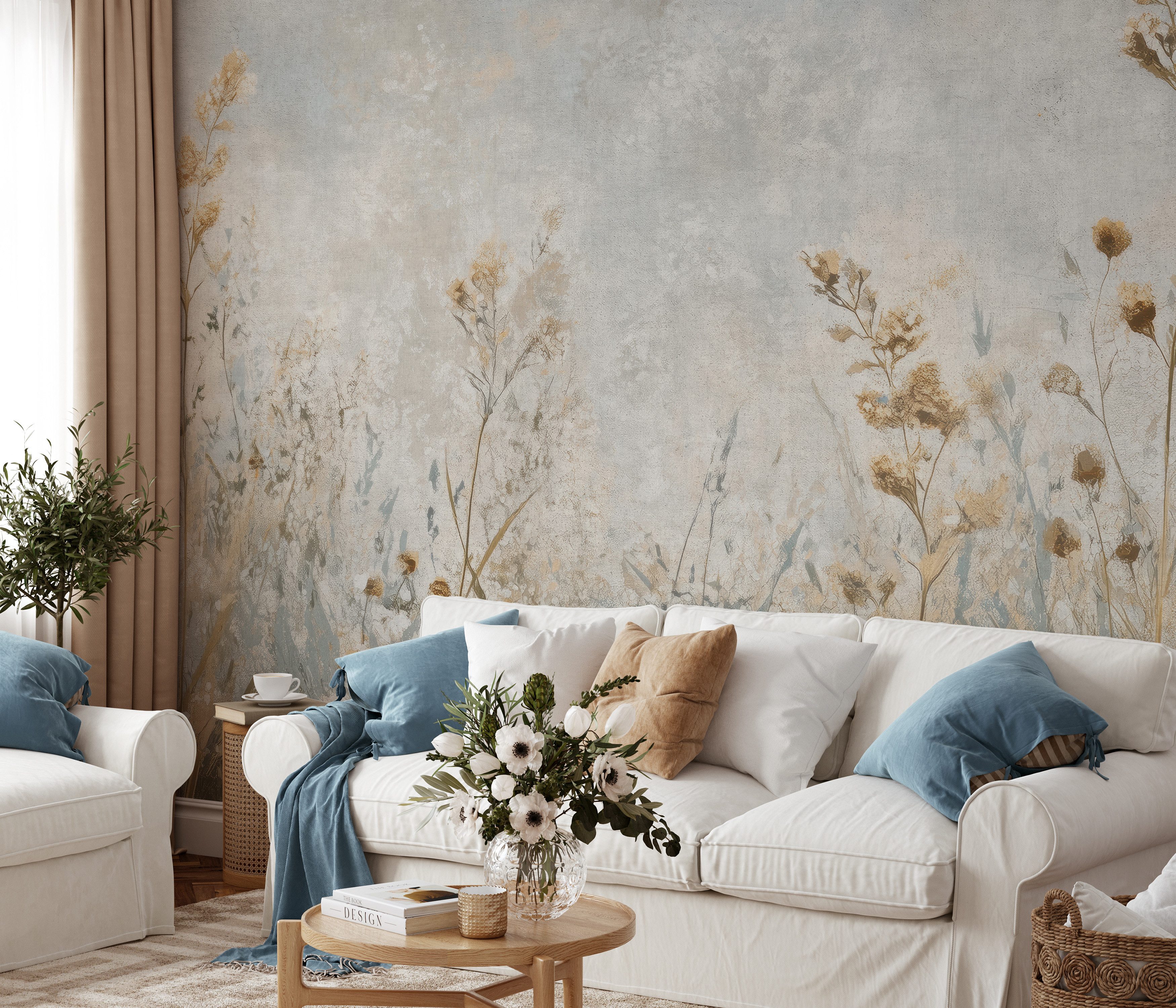 Erismann Vliestapete Vliestapete Aquarelloptik beige Erismann 220740701