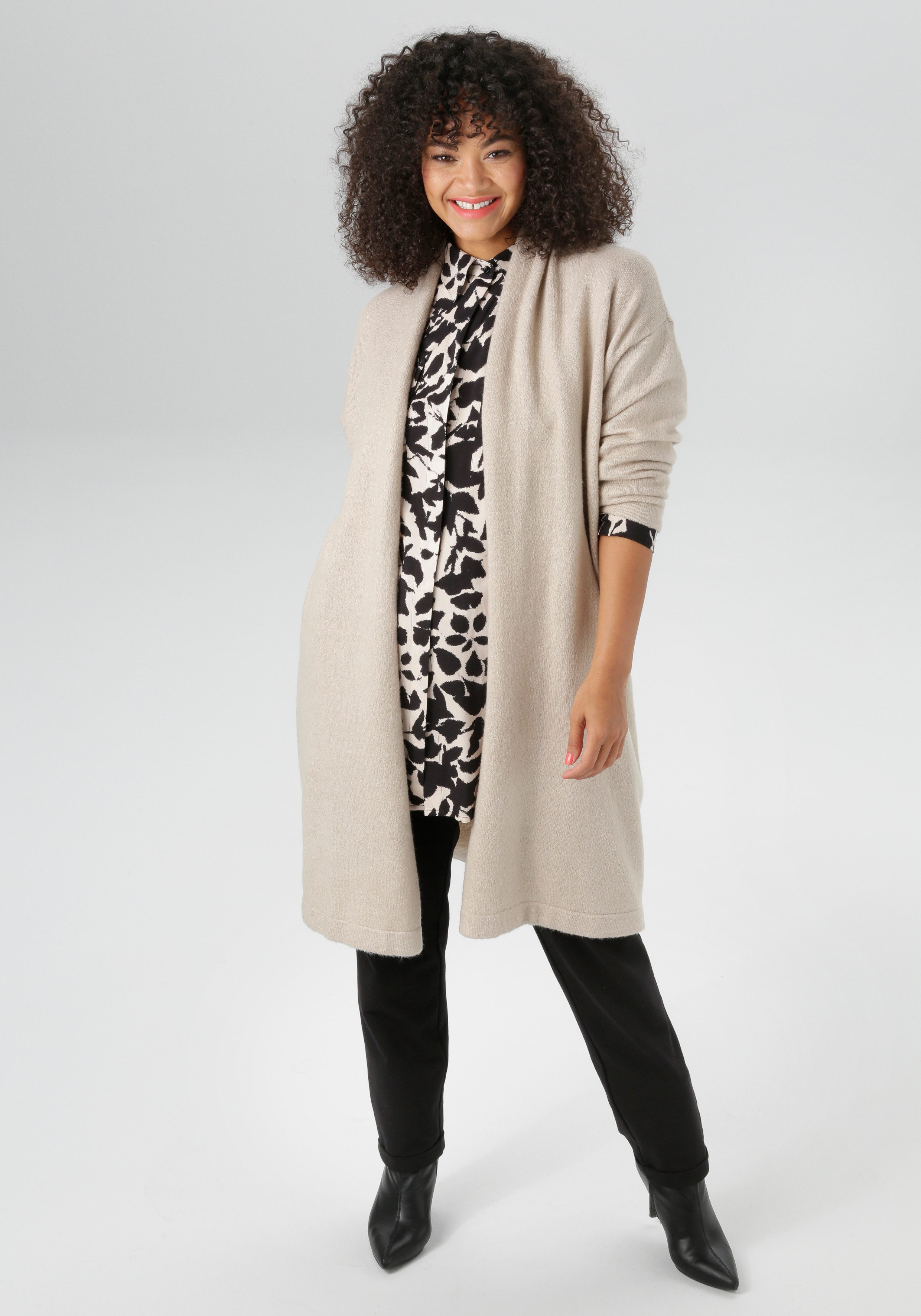 Aniston PLUS Strickjacke in kuscheliger Qualität - NEUE KOLLEKTION