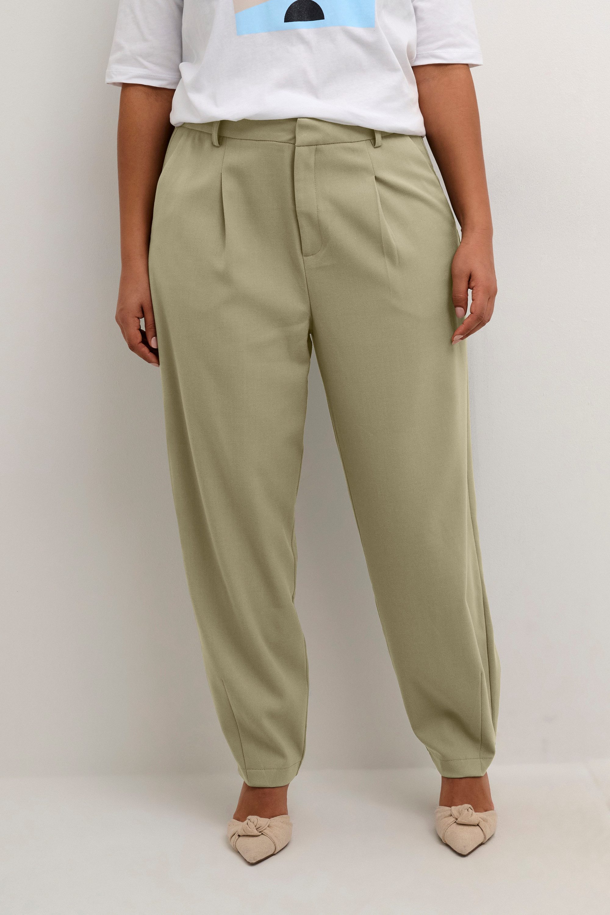 KAFFE Curve Anzughose Pants Suiting KCmerla Große Größen