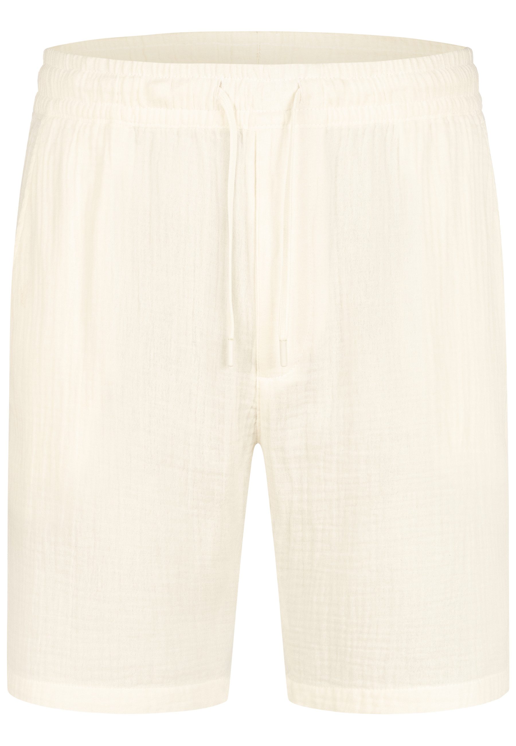 Kronstadt Chinoshorts Herren KSAvery Chino Shorts Herrenshorts luftig-leicht durch doppellagigen Musselin