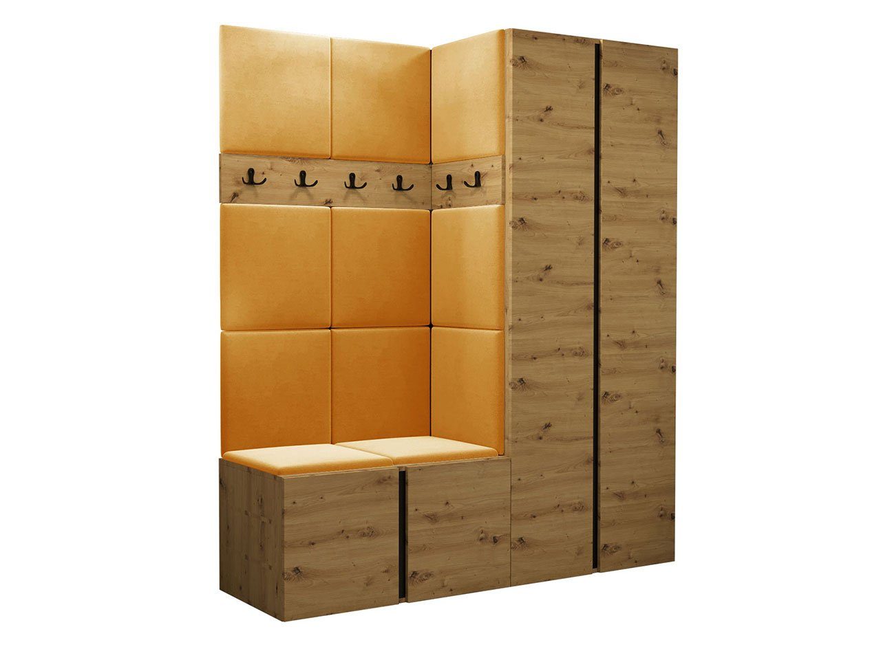 MIRJAN24 Garderoben-Set Orion III, (Komplett-Set, Kleiderschrank, günstig online kaufen
