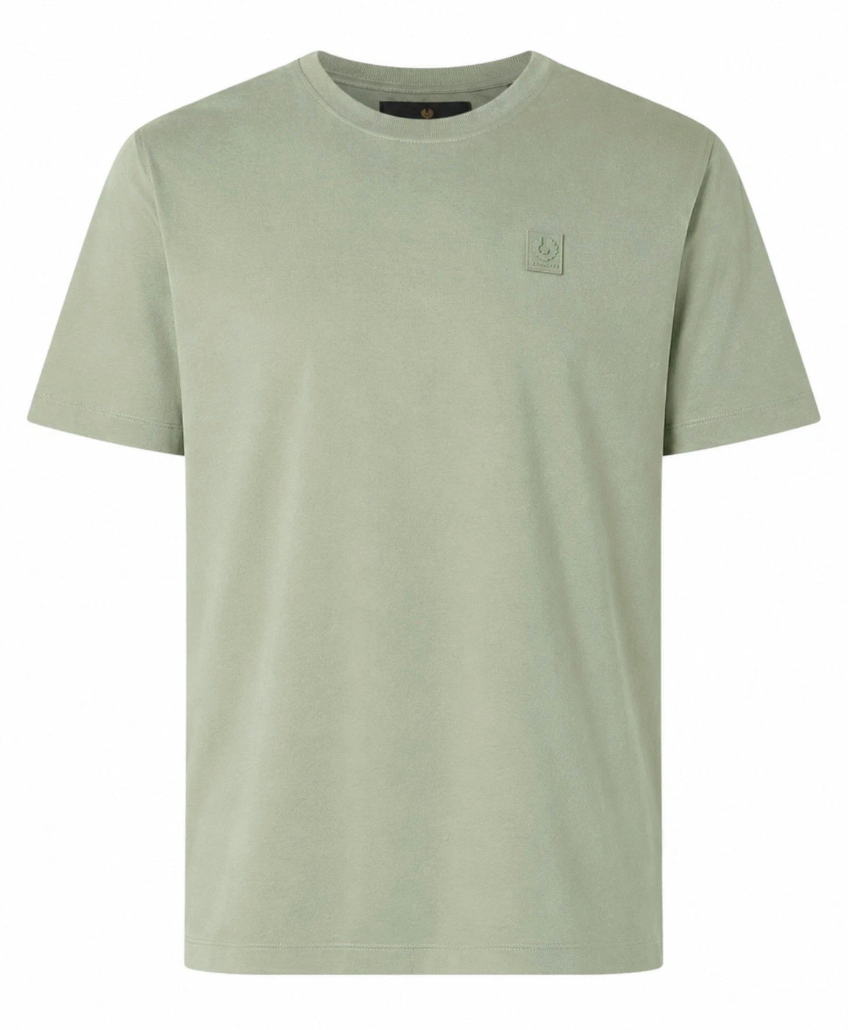 Belstaff T-Shirt London Steel Mercerised Cotton Retro Silikon-Phoenix-Logo Farblich abgestimmtes Silikon-Phoenix-Logo