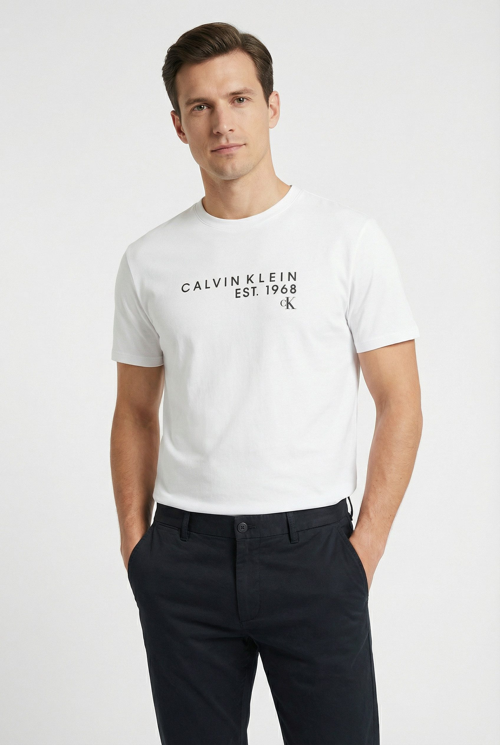 Calvin Klein Jeans T-Shirt GRAPHIC TEE Regular fit mit Rundhalsausschnitt günstig online kaufen