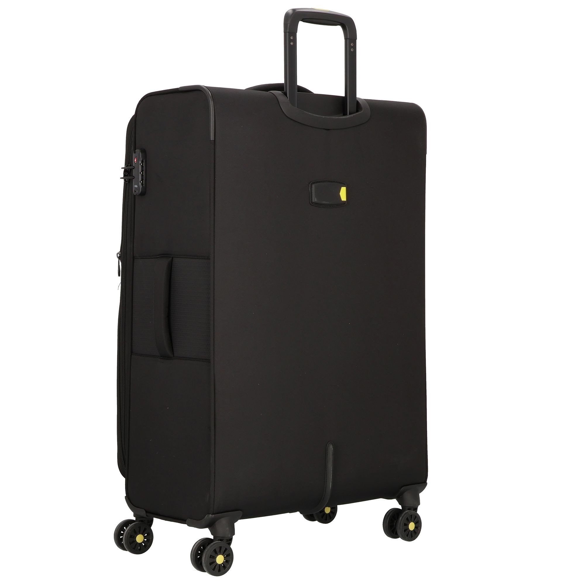 D&N Weichgepäck-Trolley Travel Line, 4 Rollen, Nylon