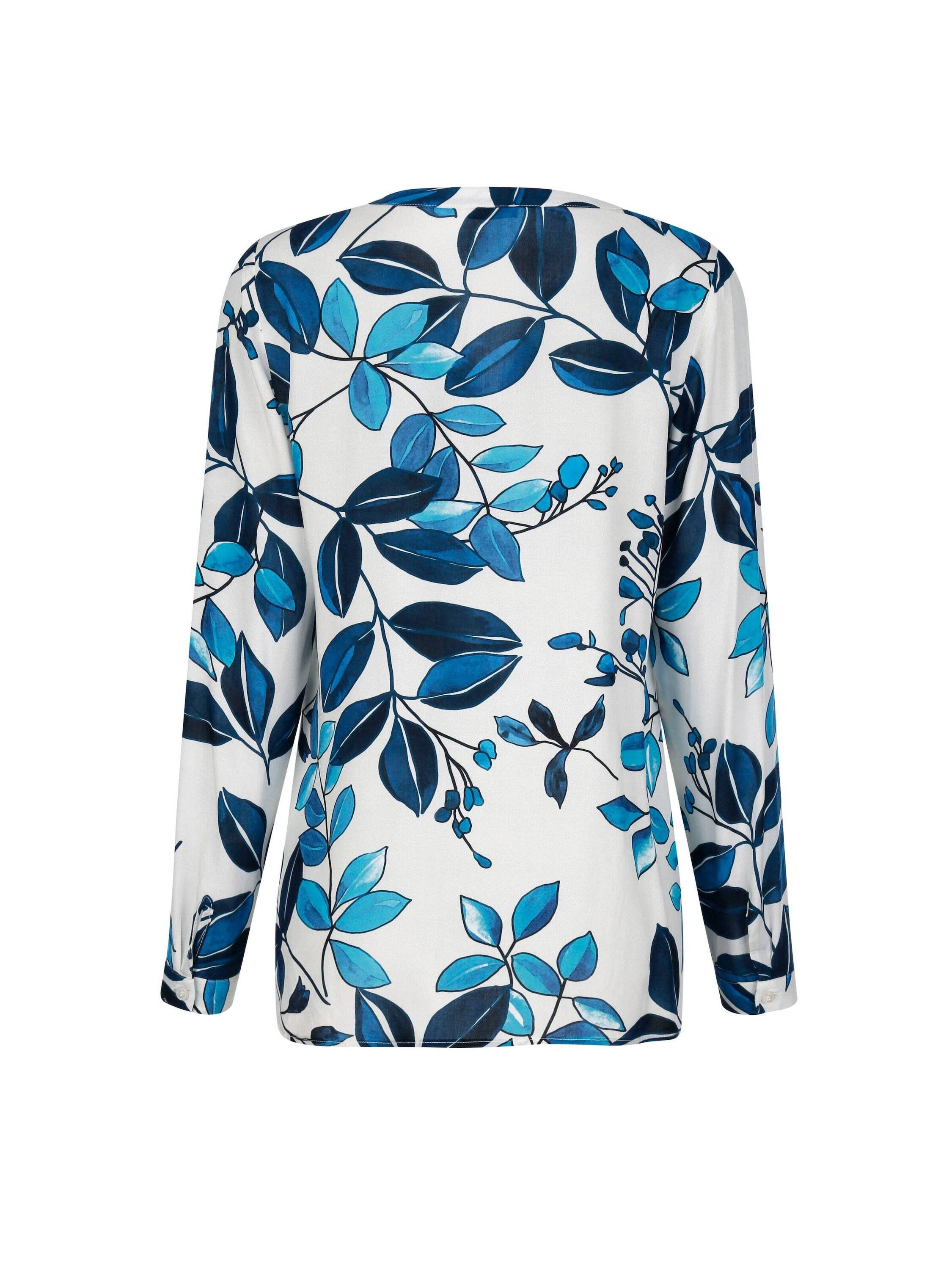 Alba Moda Shirtbluse Bluse mit floralem Dessin