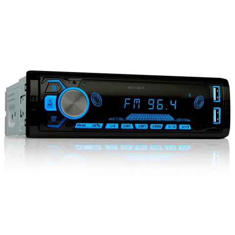 ELGAUS OM-160P 1 Din Autoradio (FM/AM, RDS, Bluetooth, RDS, Fernbedienung, ID3, Appsteuerung, Manual in DE/EN)