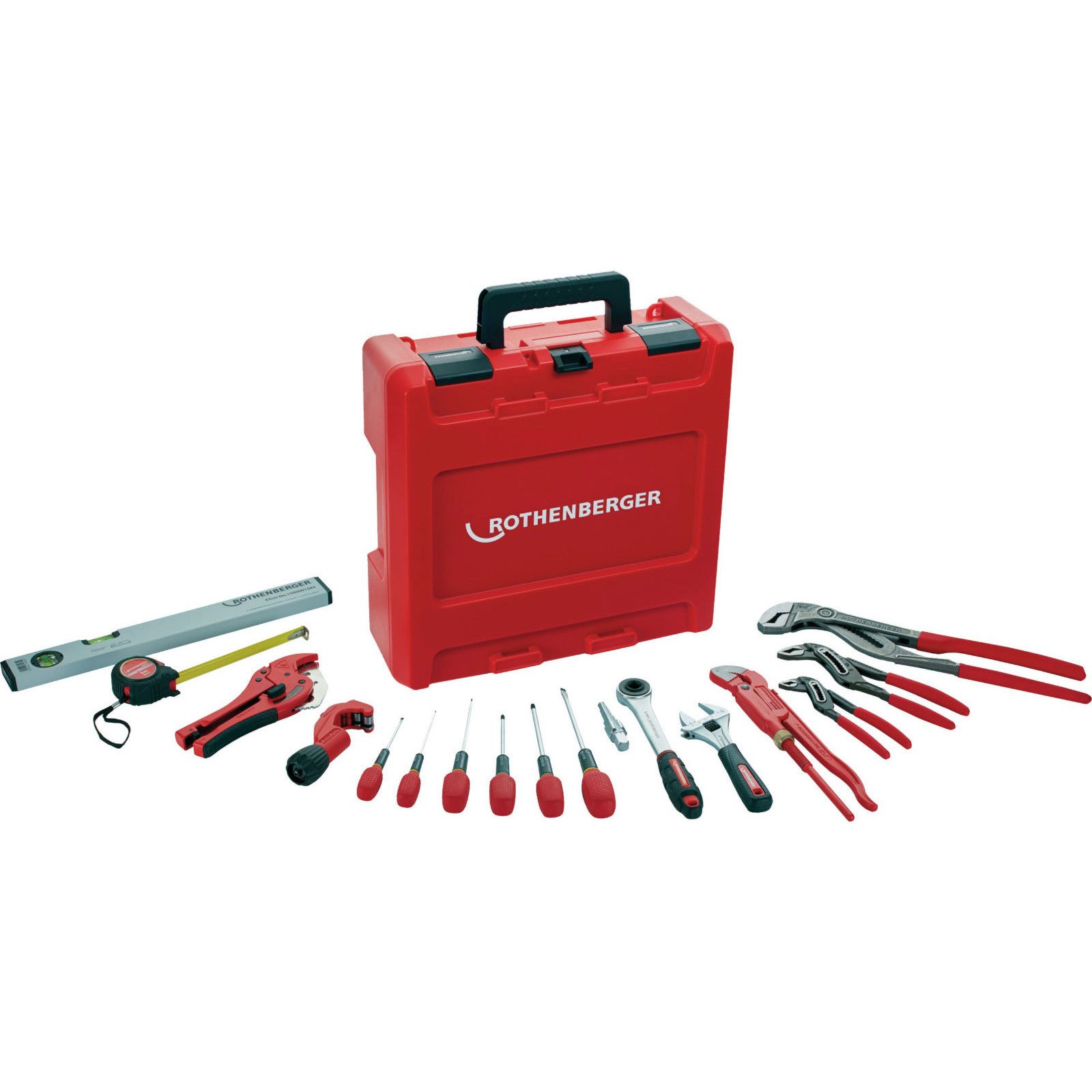 Rothenberger Maulschlüssel ROTHENBERGER Handwerkzeugkoffer 4414, 18-teilig - 1000001955