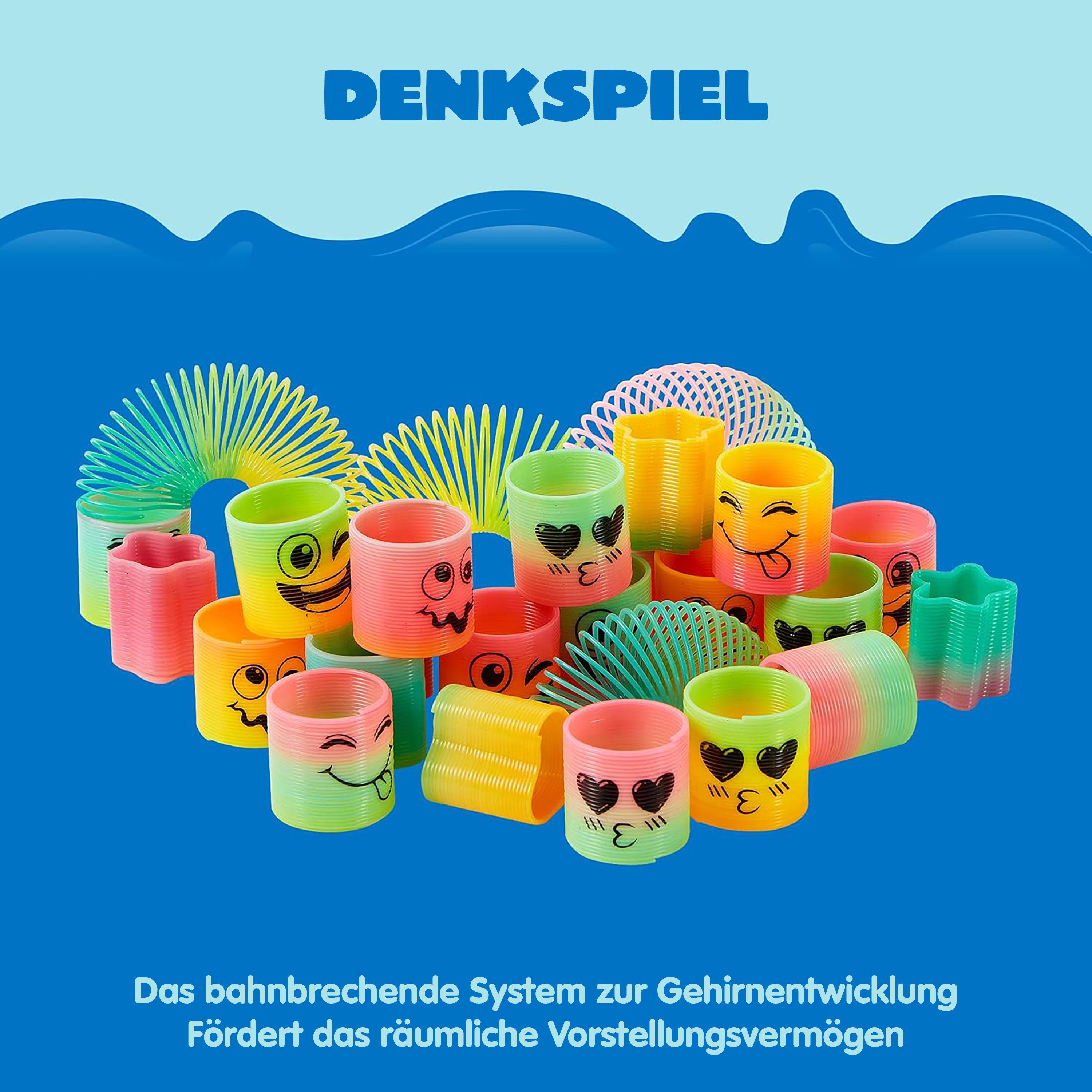 JOYIN Hüpfspielzeug JOYIN 30 Pcs Party Mitgebsel Kindergeburtstag Regenbogen Party Gunst, (30-tlg)