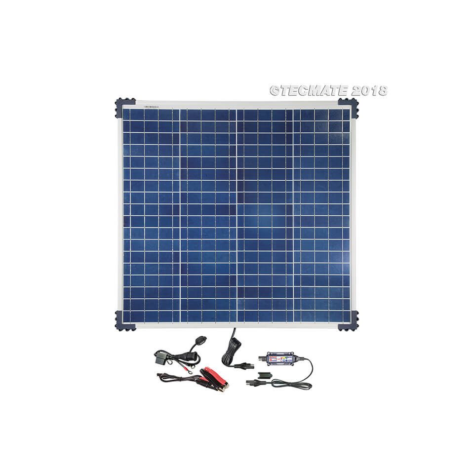 OPTIMATE Auspuff-Flexrohr Solar-Panel-Ladegerät 60 W TM523-6