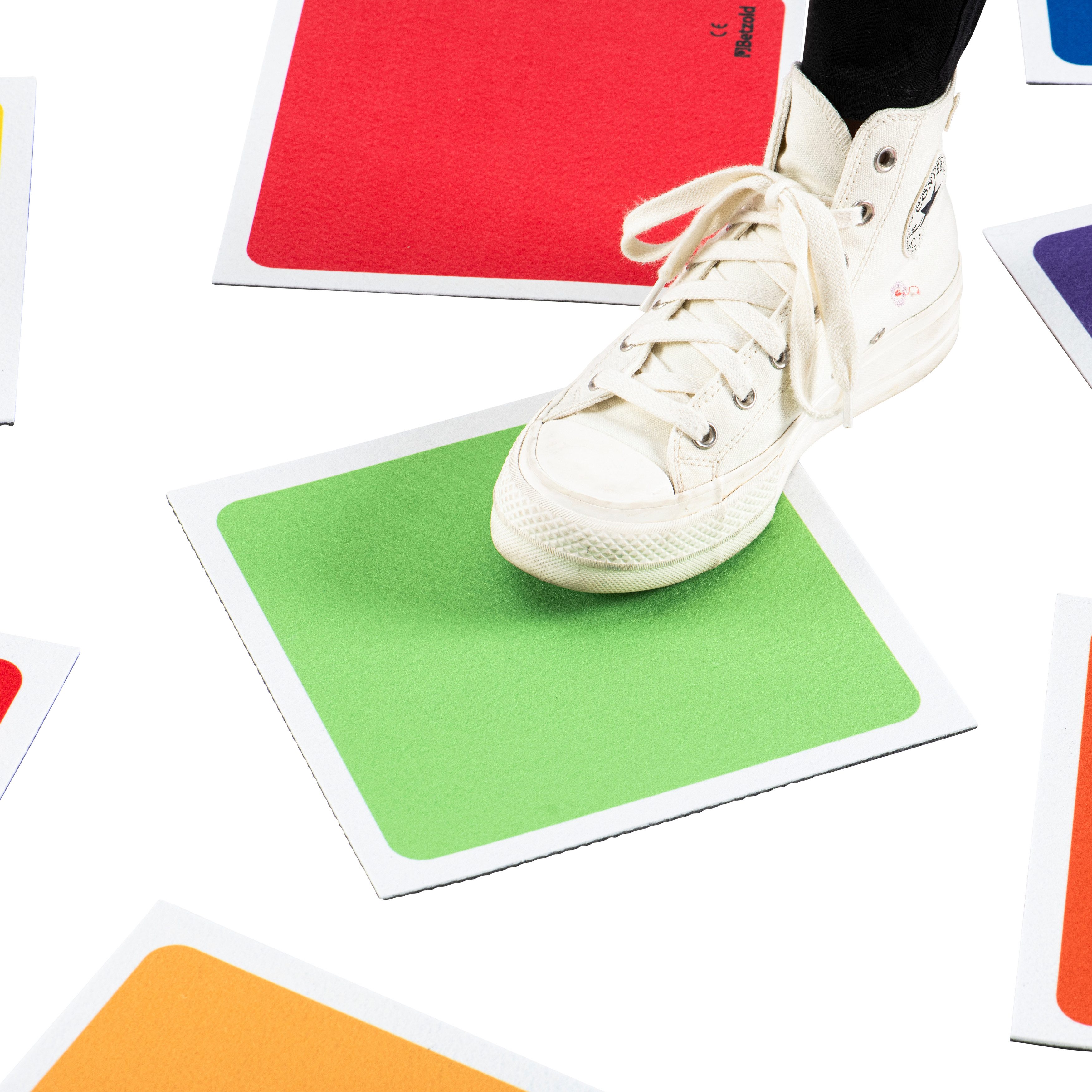 Betzold Spielzeug-Musikinstrument Teppichfliesen 13-tlg. Farben für Boomwhackers