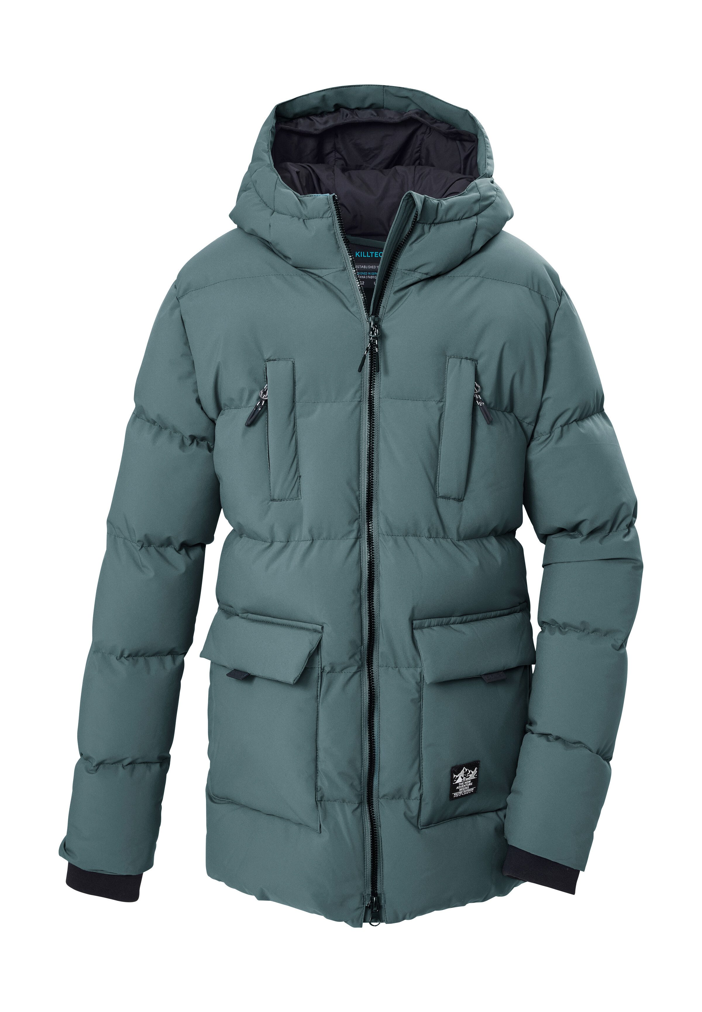 Killtec Steppmantel KOW 159 BYS QLTD PRK Winddichter, wasserabweisender Kinder Steppparka mit Teflon EcoElite™