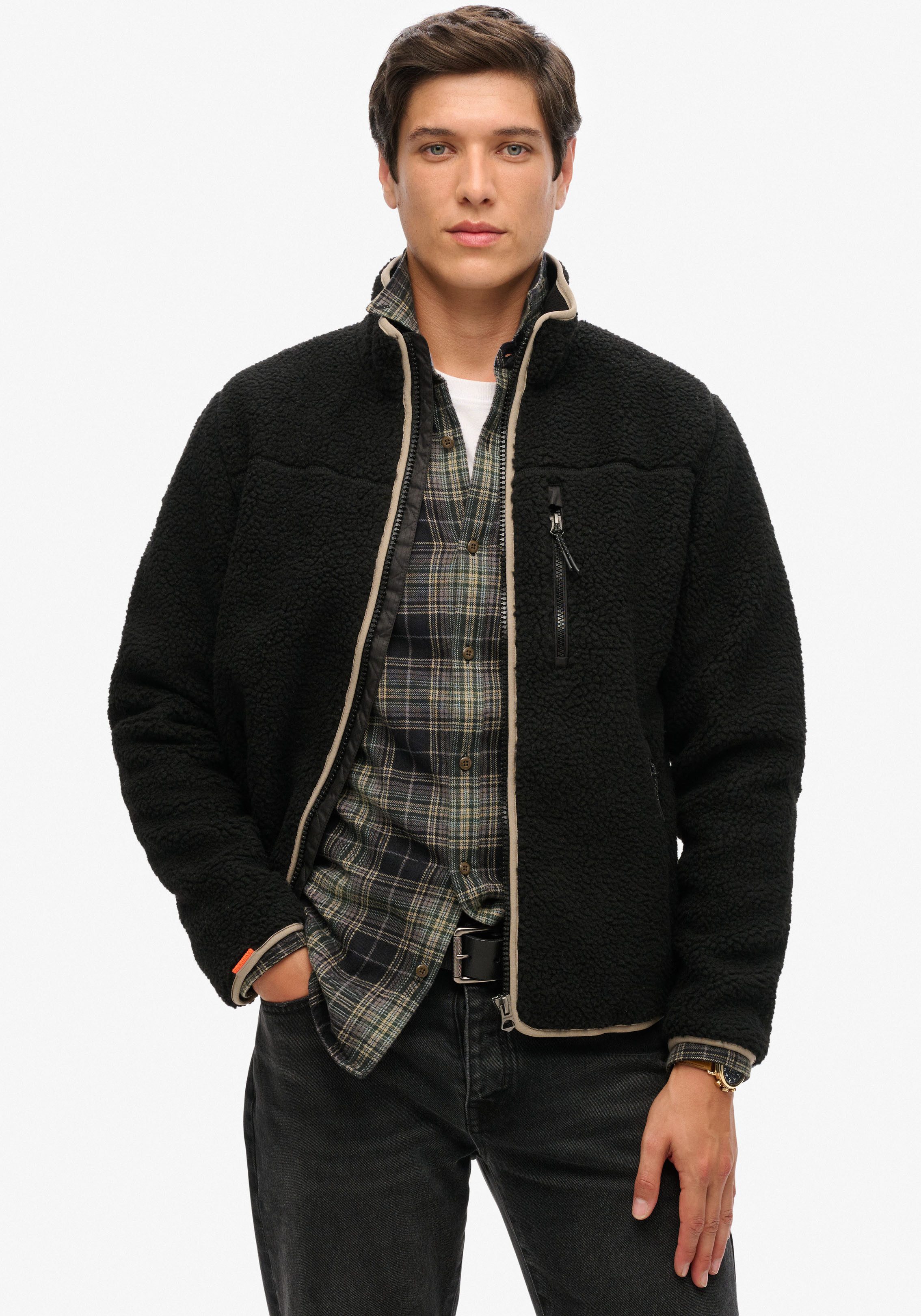 Superdry Fleecejacke OUTDOOR FULL ZIP FLEECE günstig online kaufen