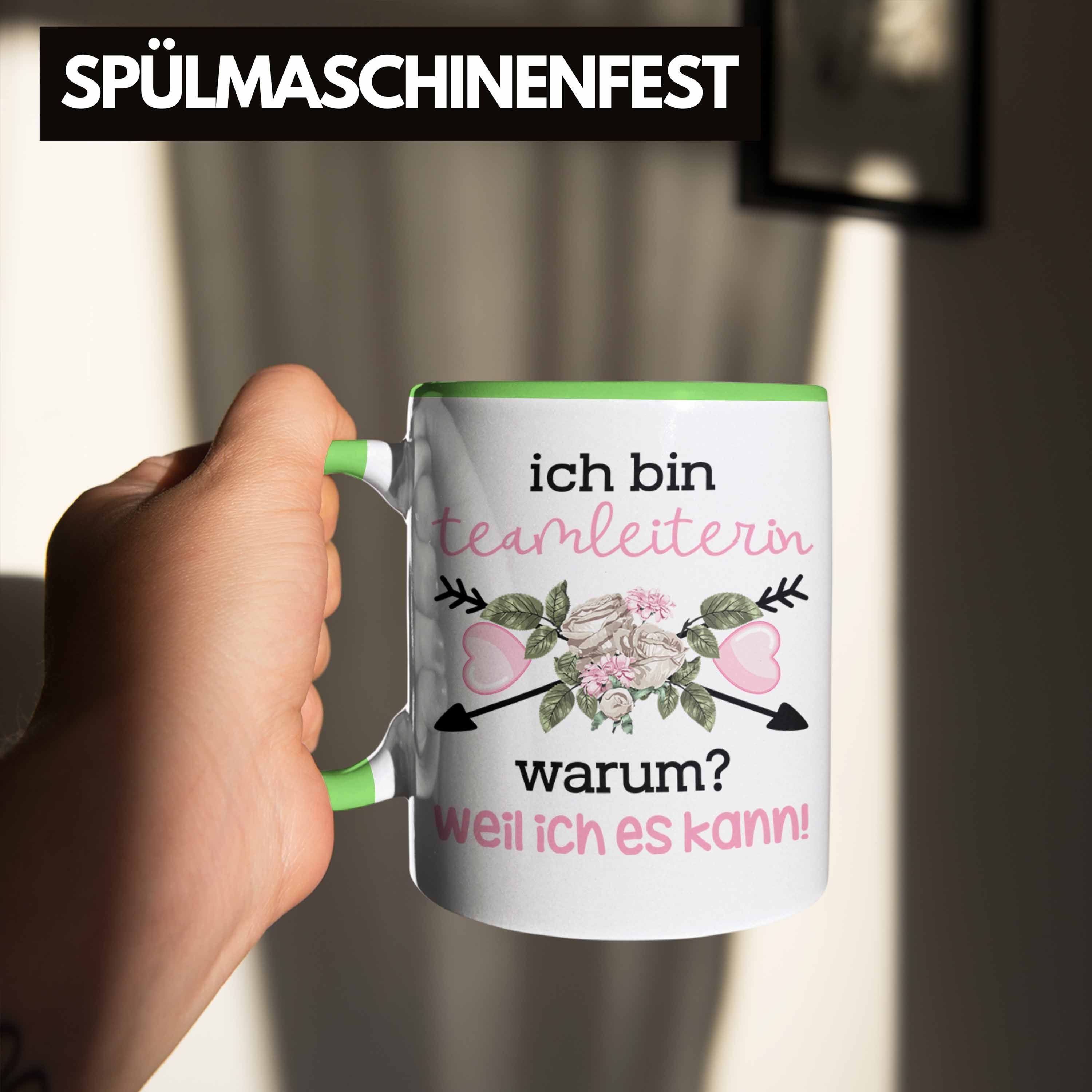 Trendation Tasse Prokuristin Kann Weil Grün Geschenk Lustiger Warum Bin - Geschenkidee Tasse Spruch Es Trendation Teamleiterin Ich Ich Teamleiterin