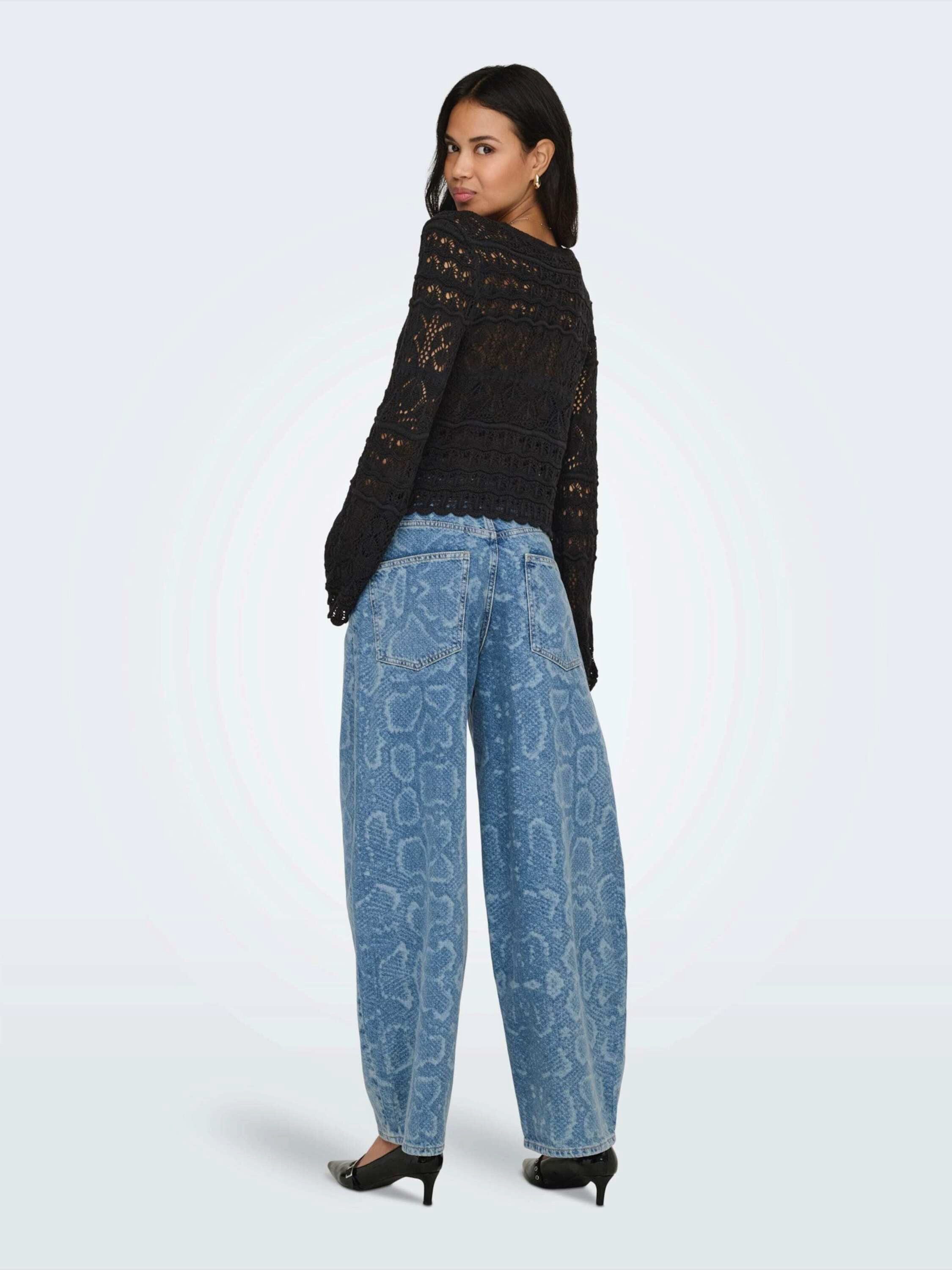 ONLY Strickjacke ONLColette (1-tlg) Lochmuster
