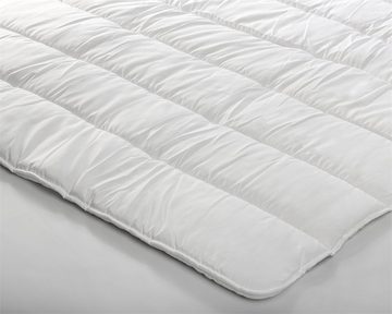 Kunstfaserbettdecke, Schlafdecke SLEEPTIME MICRO TOUCH Bettdecke Weiß, Sitheim-Europe, optimale Temperatur- und Feuchtigkeitsregulierung