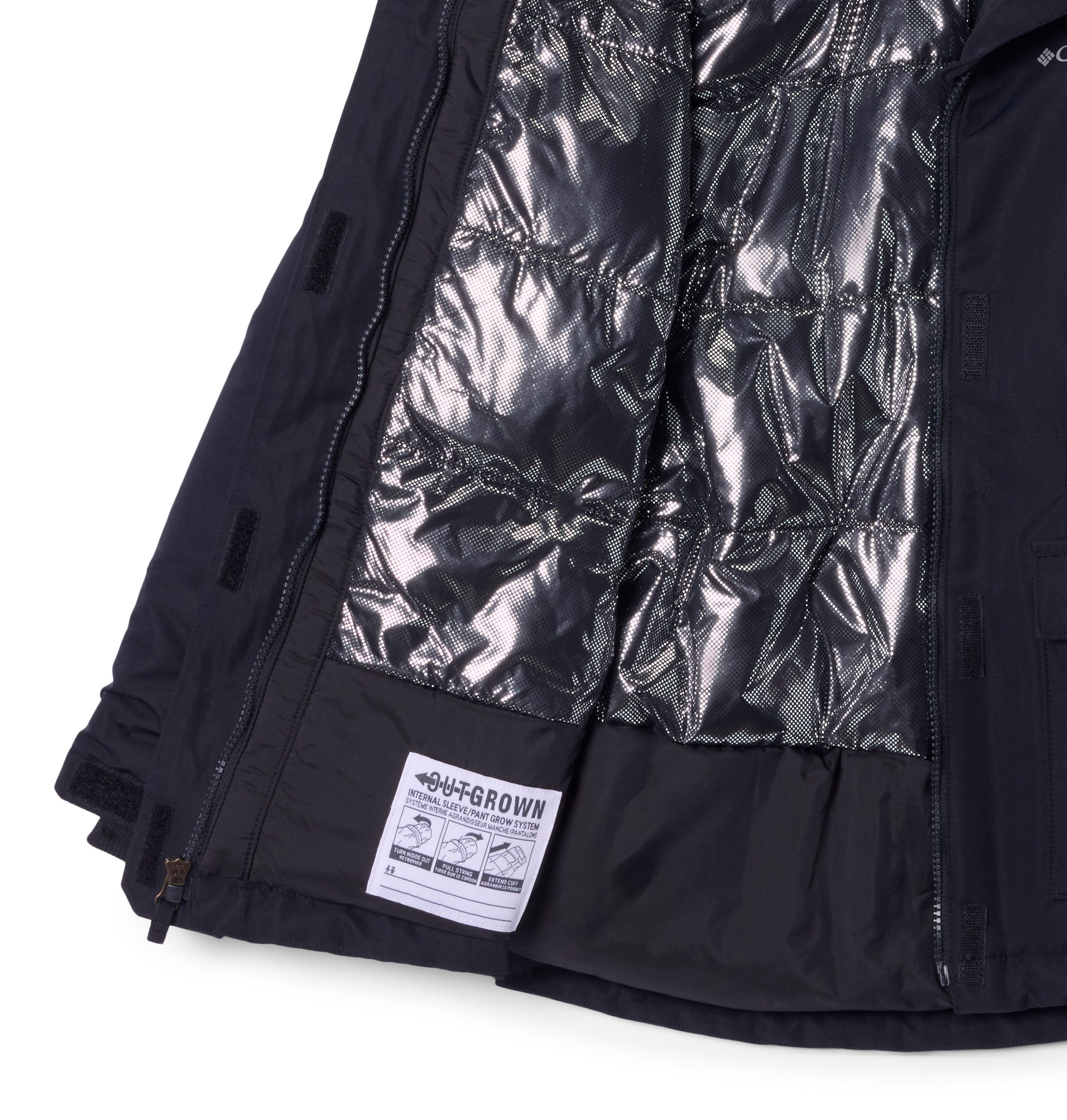 Columbia Wintermantel Nordic Strider III Jacket mit Reißverschluss, wärmeisolierende Wattierung, windabweisend