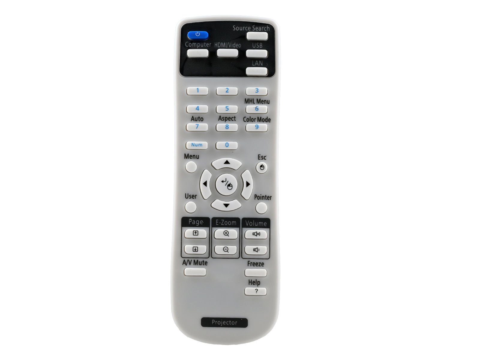 azurano Ersatz für EPSON 1599176, 159917600, 1547200, 154720000, Fernbedienung