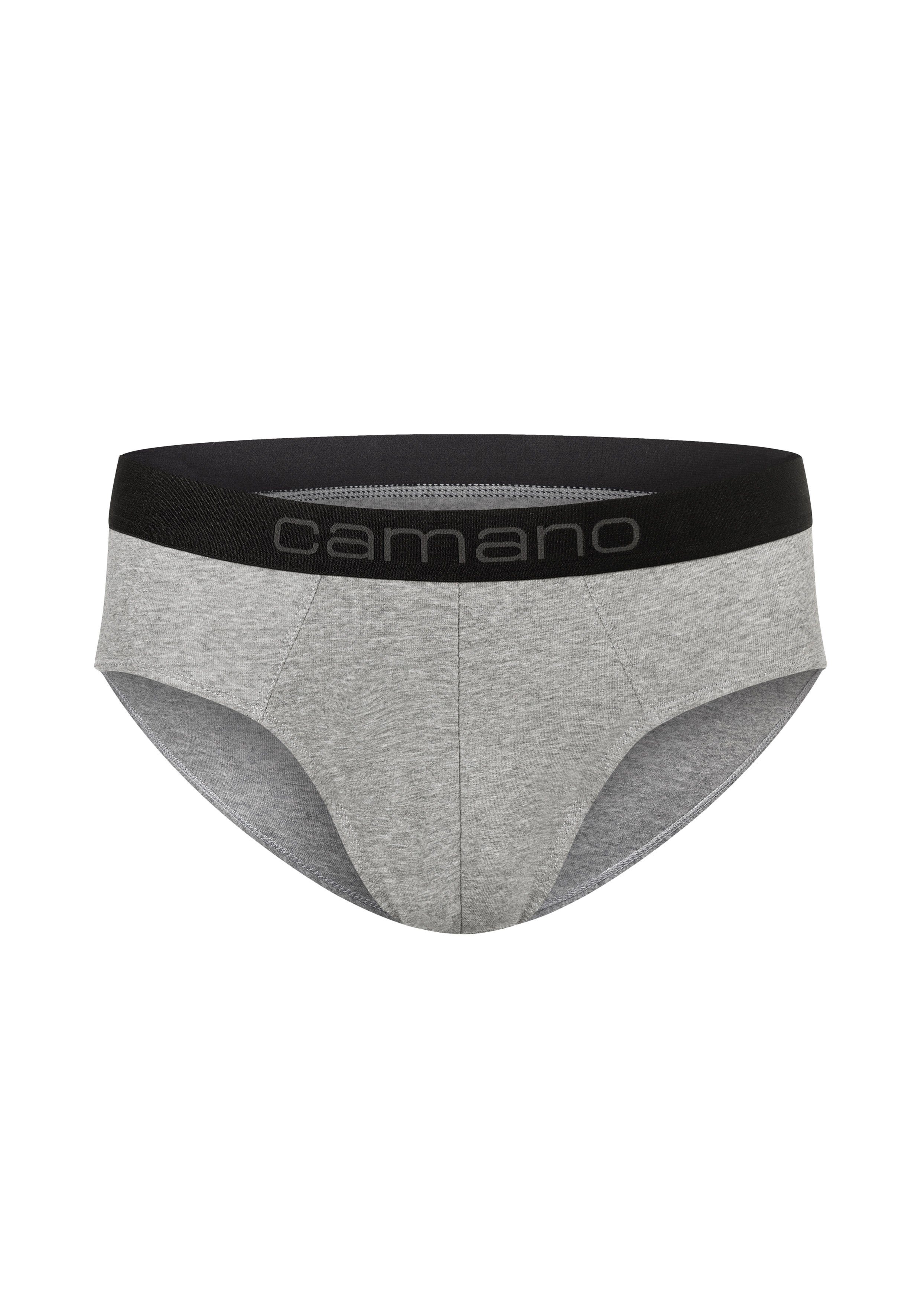 komfortablem Slip Camano Bund mit (6-St) schwarz, mehrfarbig
