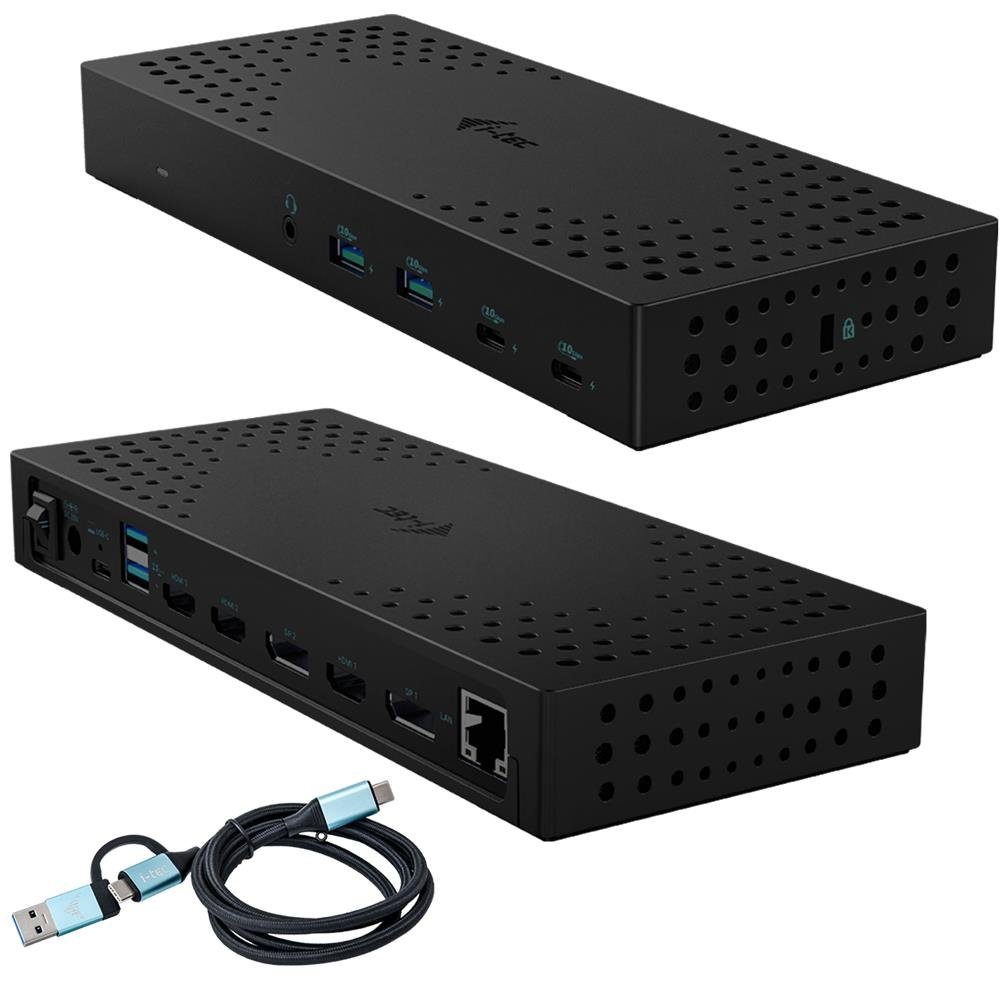I-TEC Laptop-Dockingstation USB 3.0 USB-C Thunderbolt 3x 4K Gen 2, + Power Delivery 100W