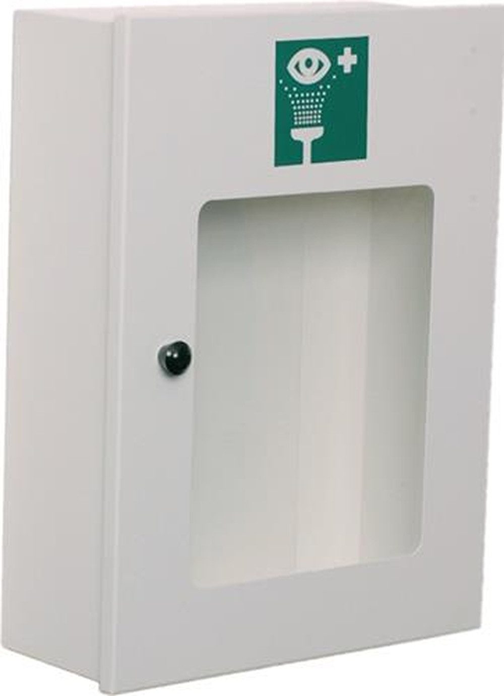 B-Safety Fenster B-SAFETY BR325005 Augenspülschrank leer Stahlblech, weiß pulverbesc