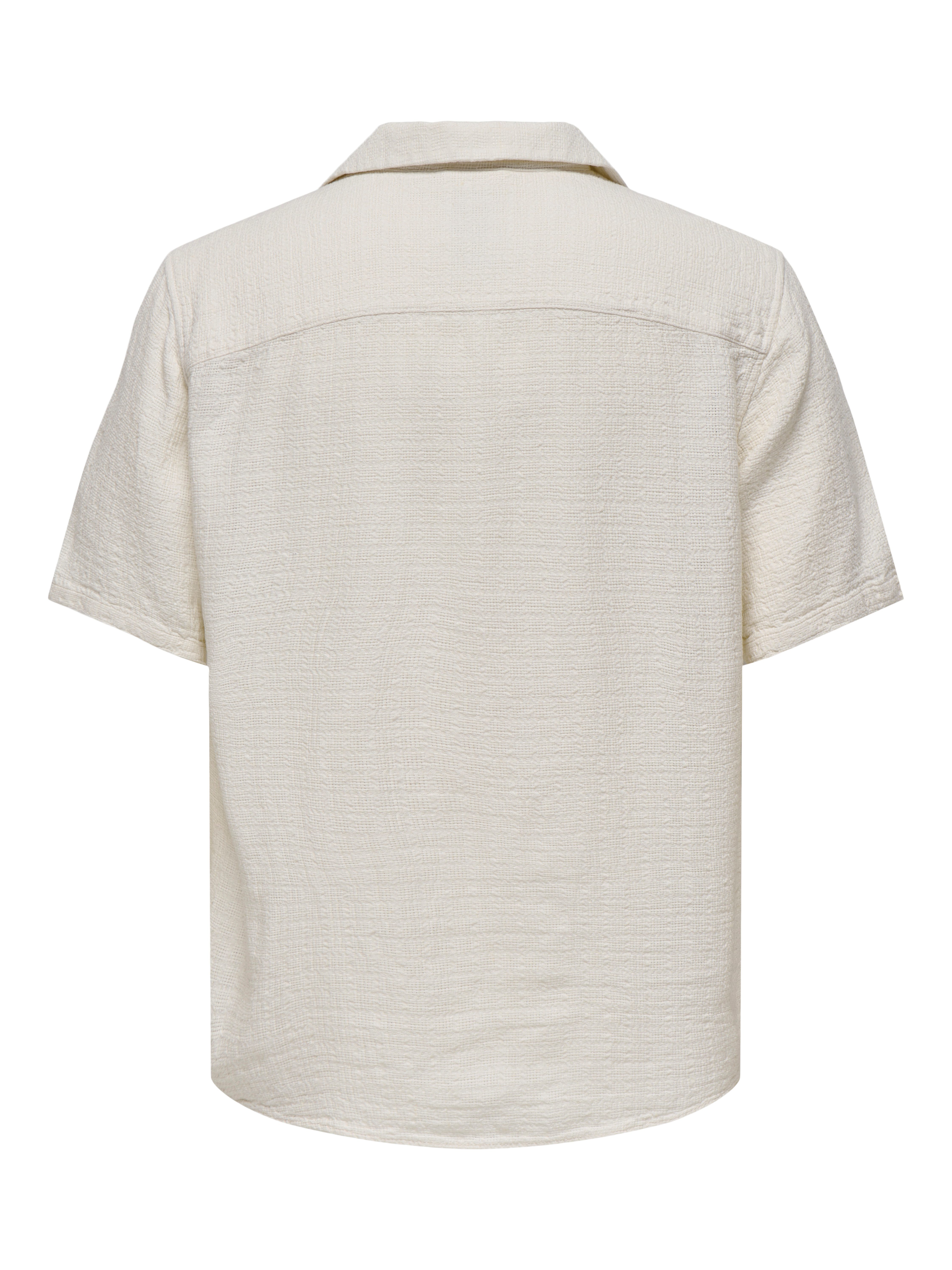 ONLY & SONS Kurzarmhemd ONSLATHAM RLXSS RESORT LINEN STRUC 0257 günstig online kaufen