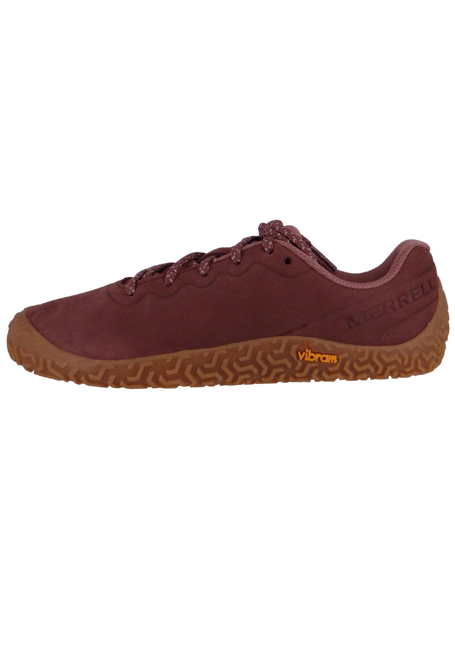 Merrell J067894 Vapor Glove 6 Leather Barefoot Marron Mokassin