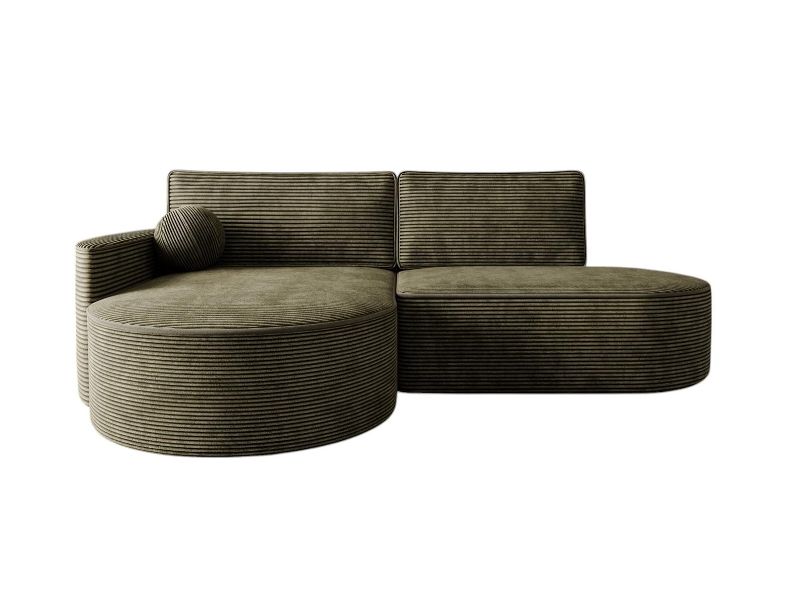 Compleo Ecksofa L MORENO, Designer Couch günstig online kaufen