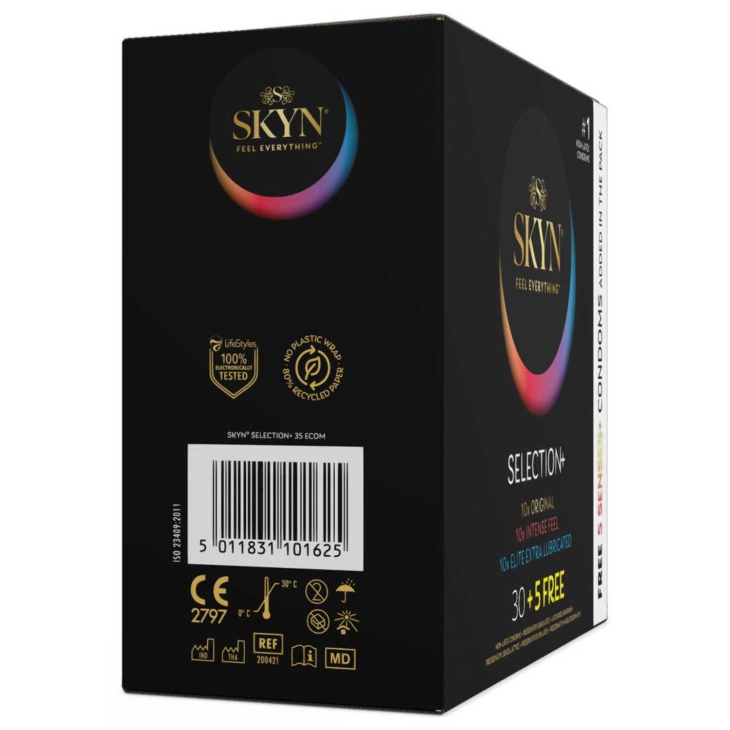 Manix Einhand-Kondome Skyn Selection+ 30 Stück + 5 Gratis