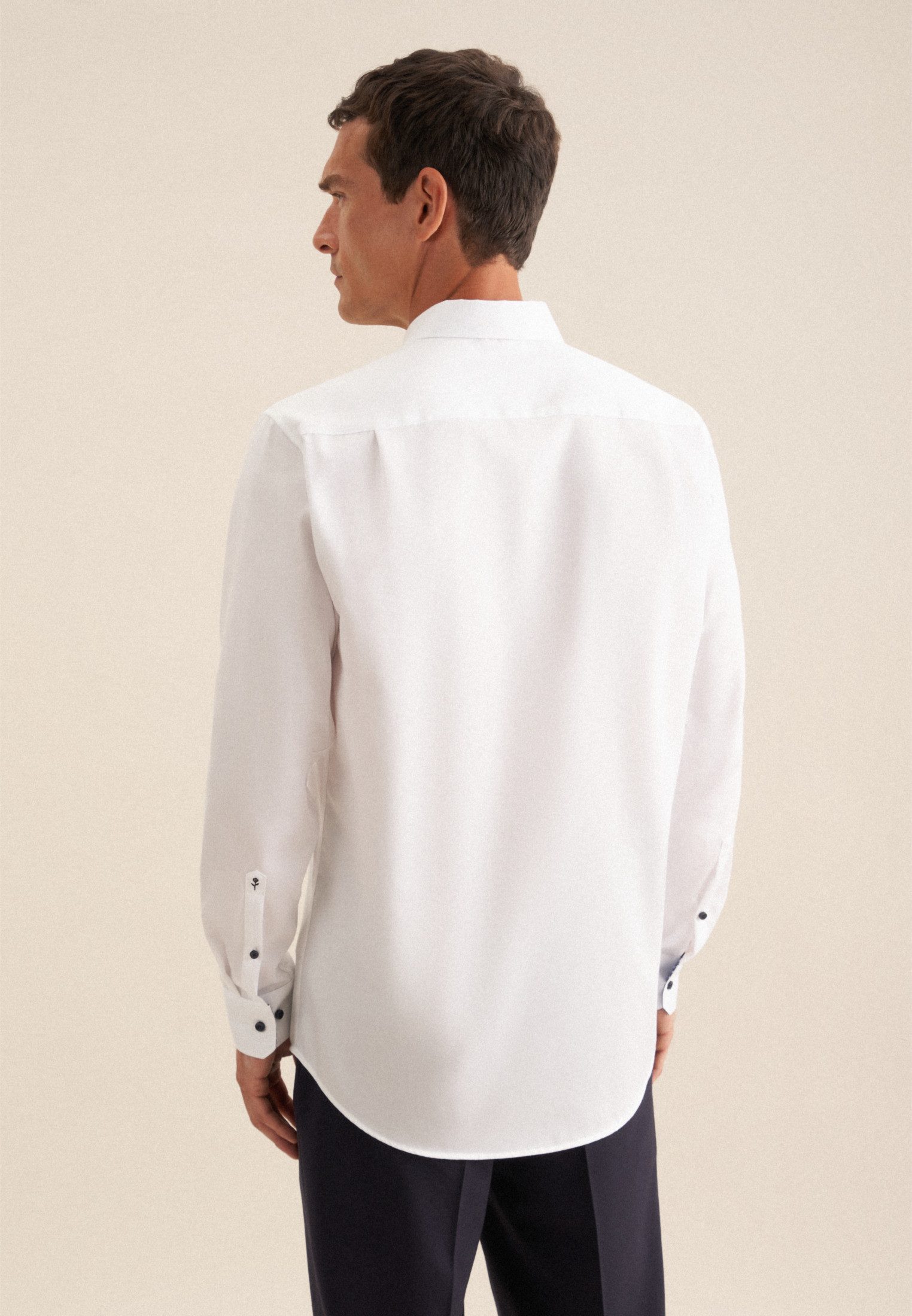 seidensticker Businesshemd Regular Regular Langarm Button-Down-Kragen günstig online kaufen