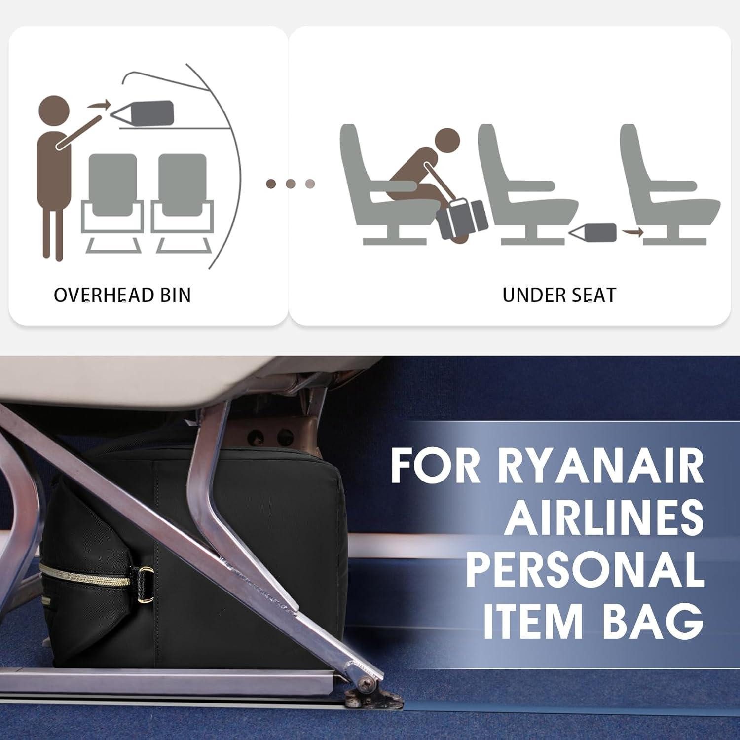 LuxusKollektion Reisetasche Handgepäcktasche Ryanair 40x20x25cm Kulturbeute günstig online kaufen