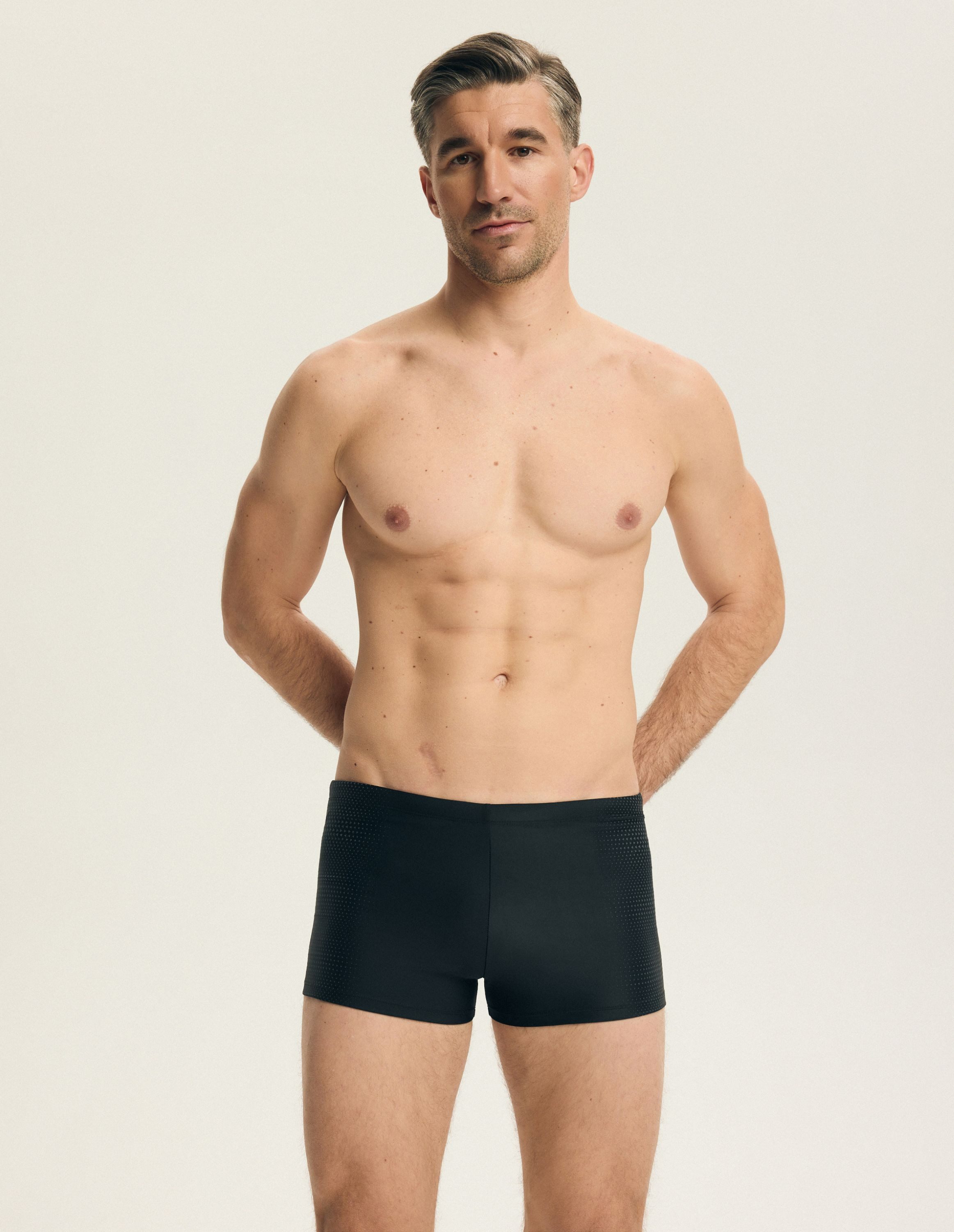 Henderson Boxer-Badehose Leichte Badeboxer aus elastischem Polyamid Mix mit Innenslip Task (1-St)
