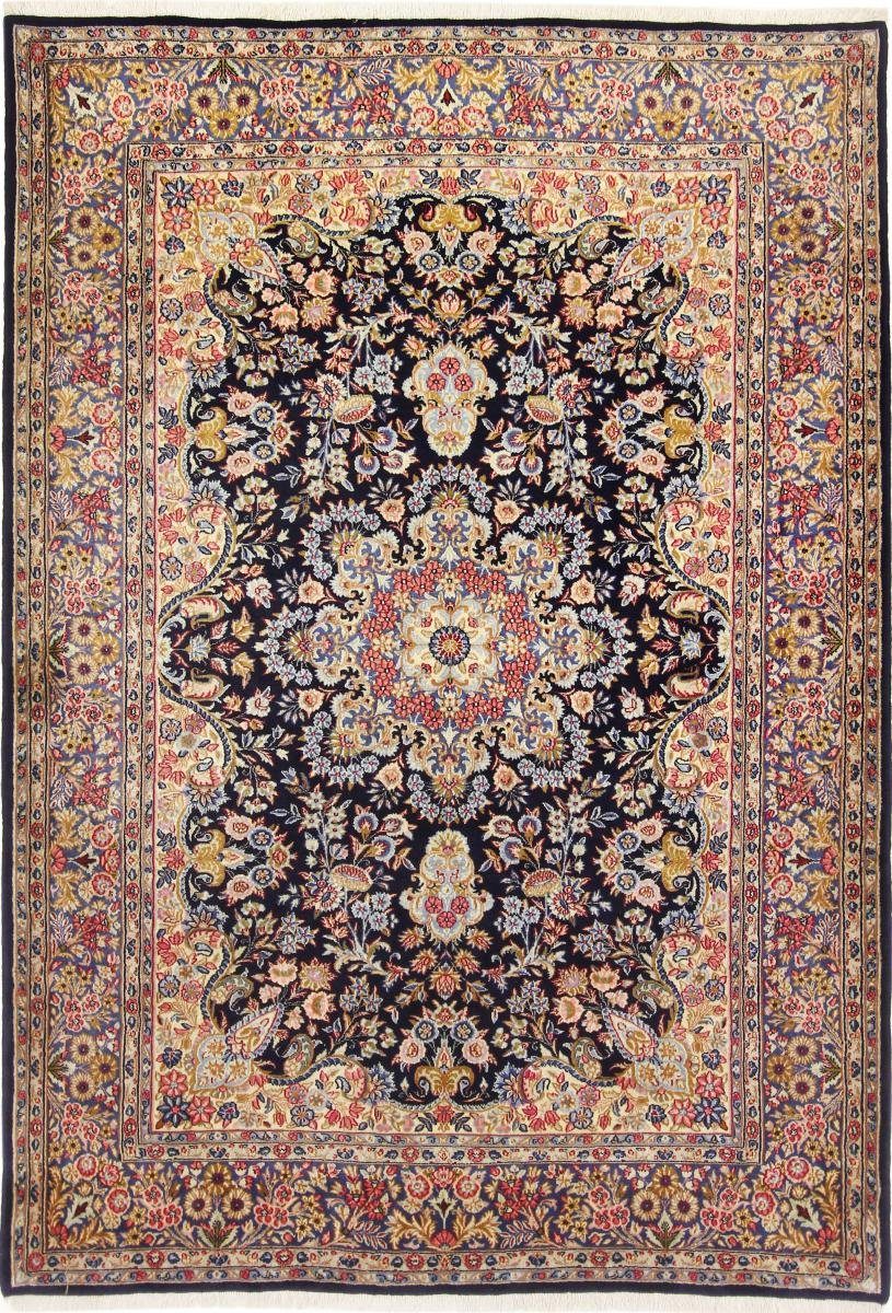 Orientteppich Kerman 183x1 Handgeknüpfter Orientteppich / Perserteppich, Nain Trading, rechteckig, Höhe: 12 mm