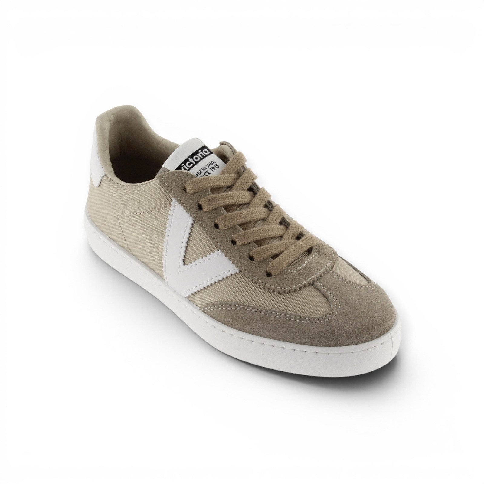 Victoria Berlin Ciclista (Spaltleder&Nylon) hellbraun Sneaker