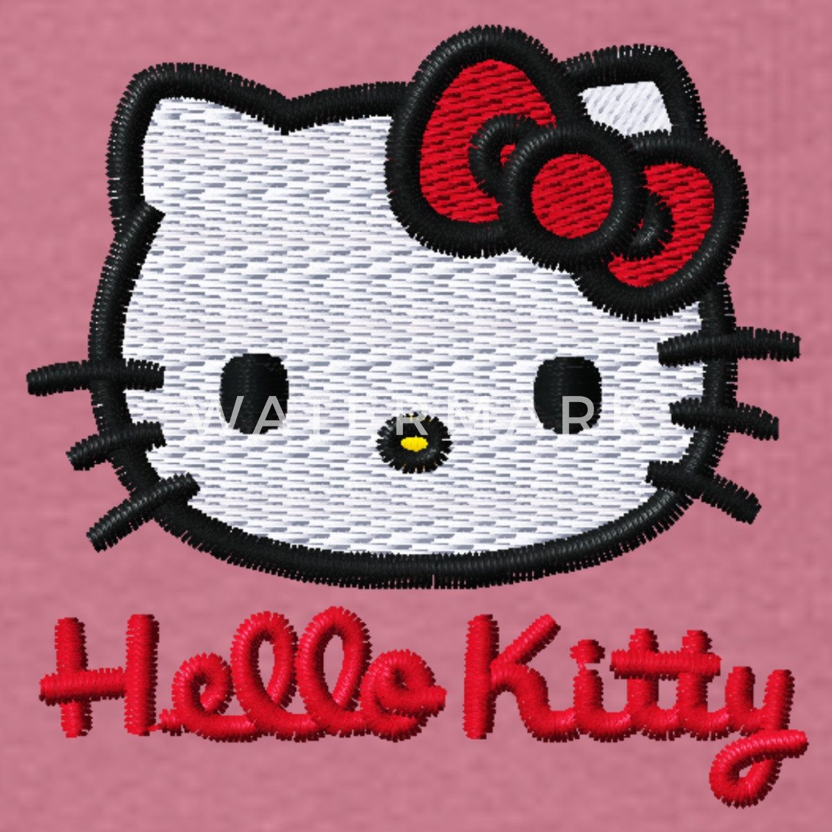 Spreadshirt T-Shirt Hello Kitty Stick Portrait Teenager Premium T-Shirt (1-tlg)