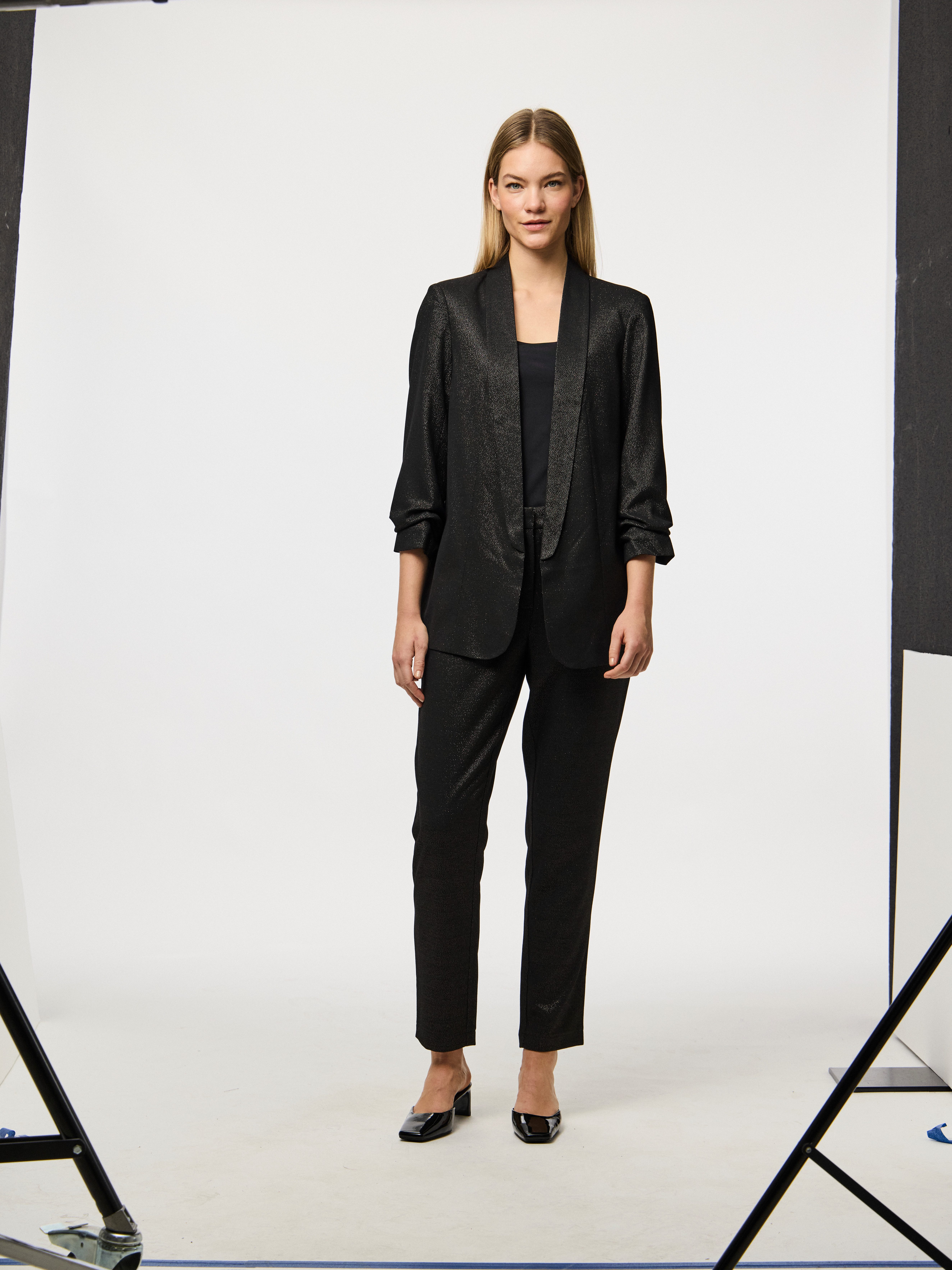 pieces Longblazer PCBOSELLA 3/4 GLITTER BLAZER günstig online kaufen