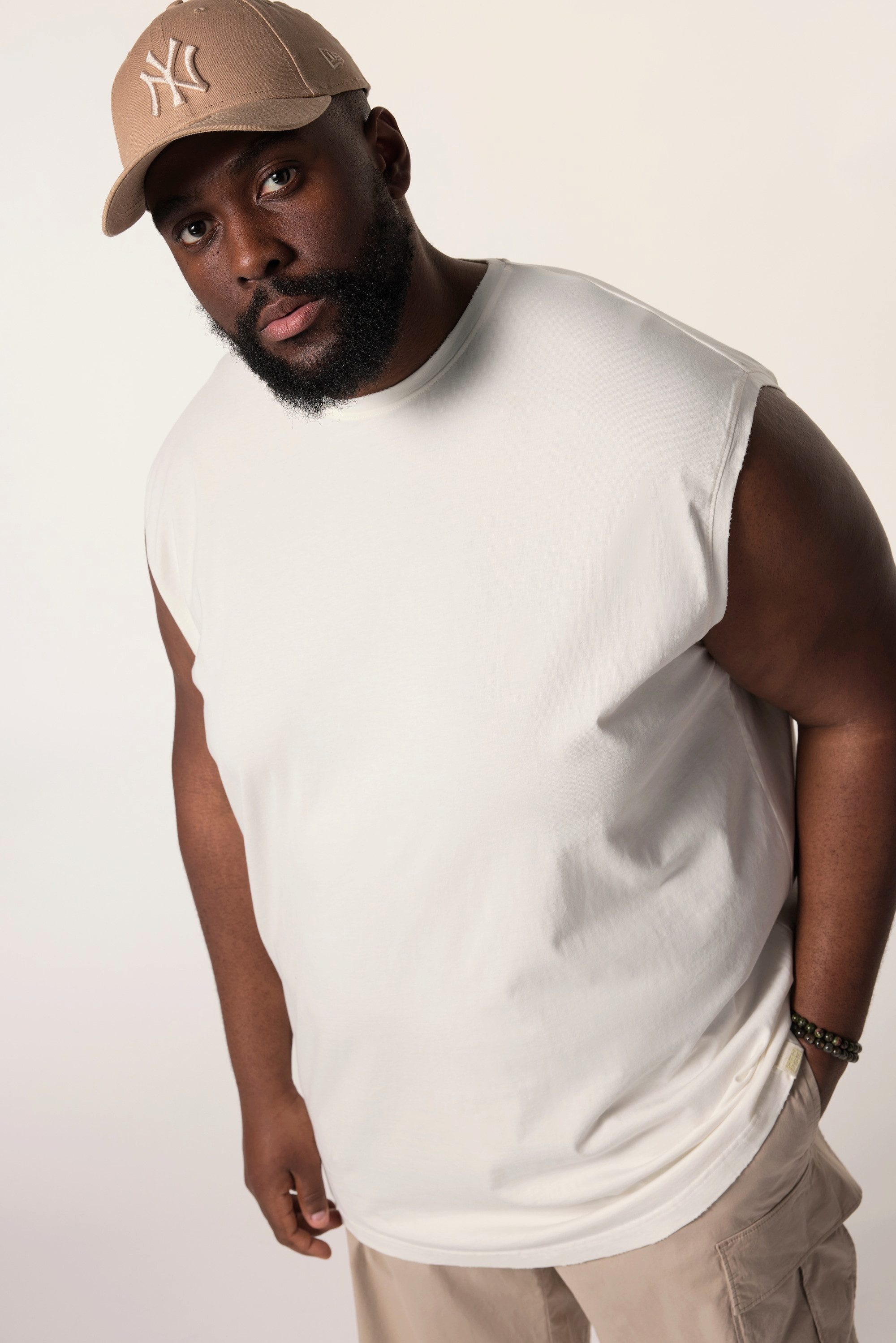 STHUGE T-Shirt STHUGE Tanktop oversized Vintage günstig online kaufen