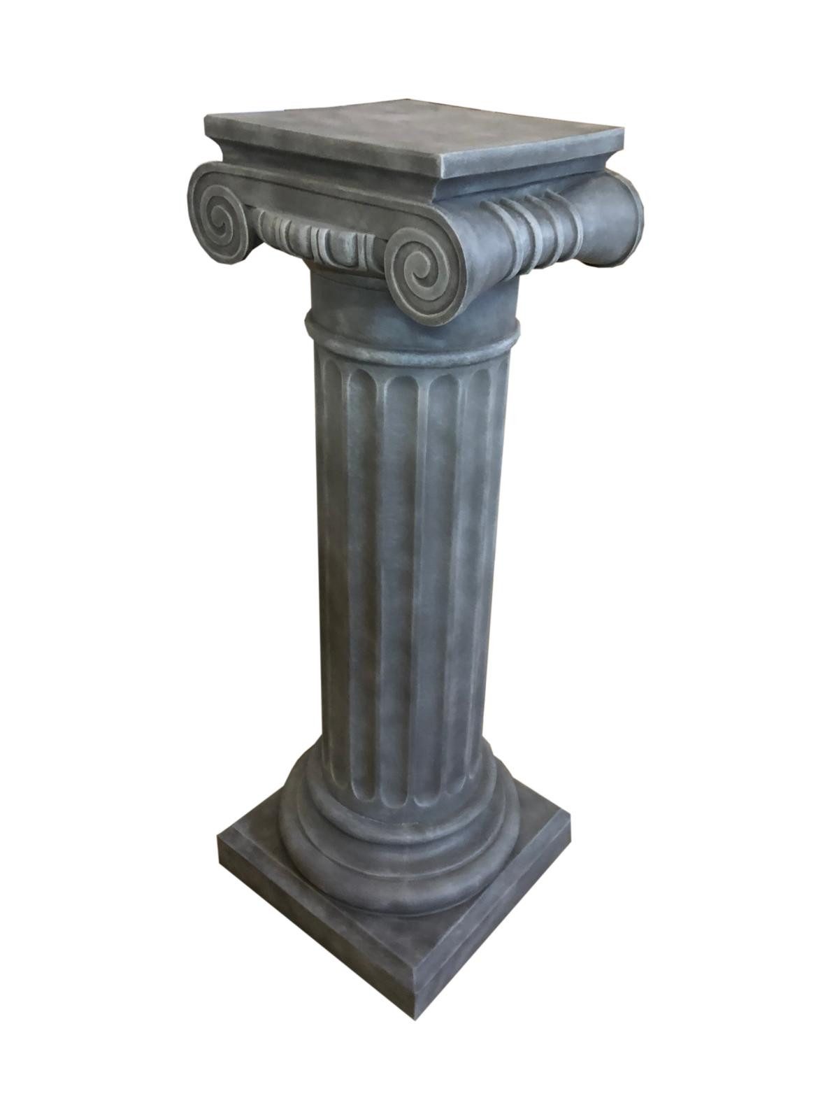 Schatzkiste1 Beistelltisch Dekosäule Blumenständer 100cm hoch Säule Podest Handgefertigt