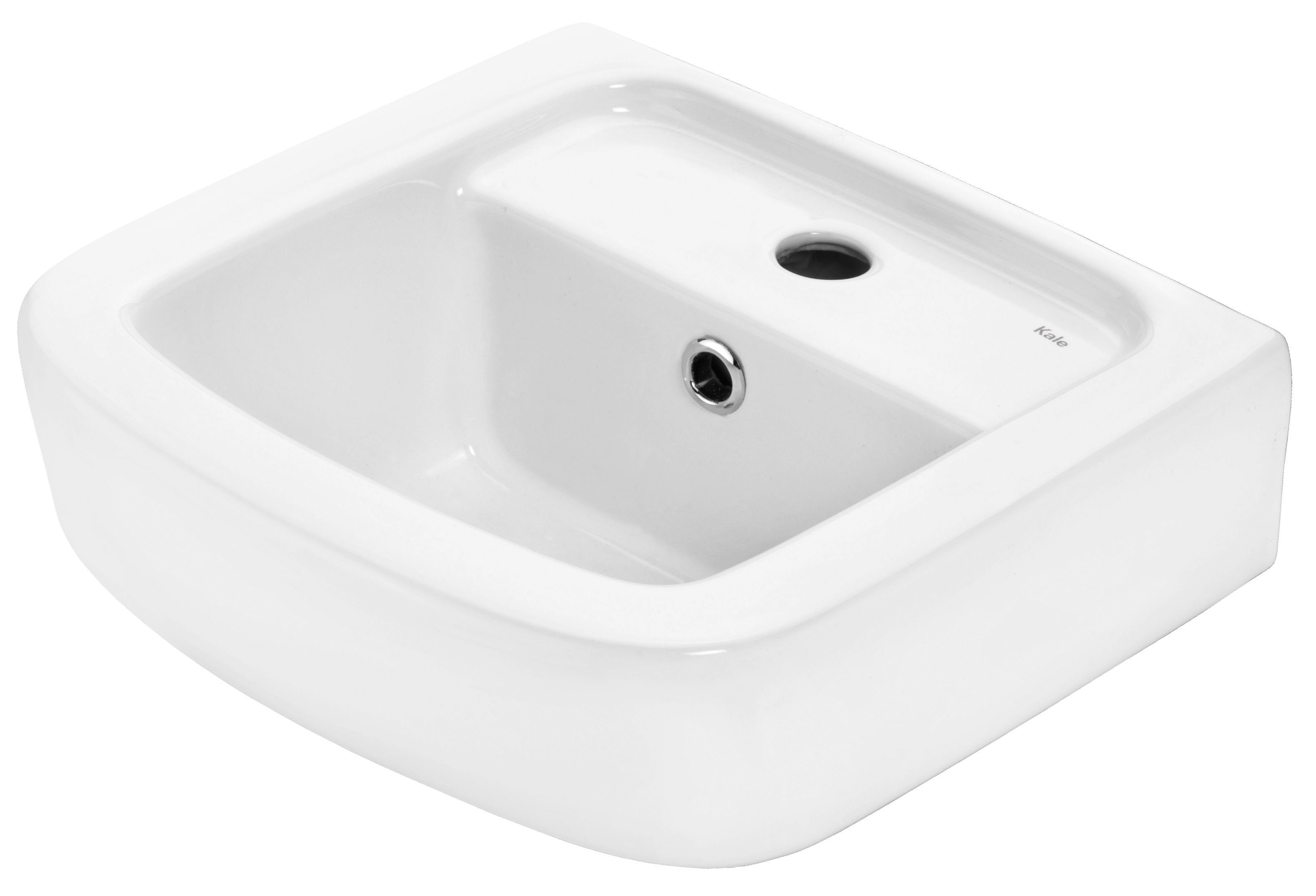Keramik Waschtisch / Waschbecken »Ondo«, Breite 35 cm Keramik Waschtisch / Waschbecken »Ondo«, Breite 35 cm