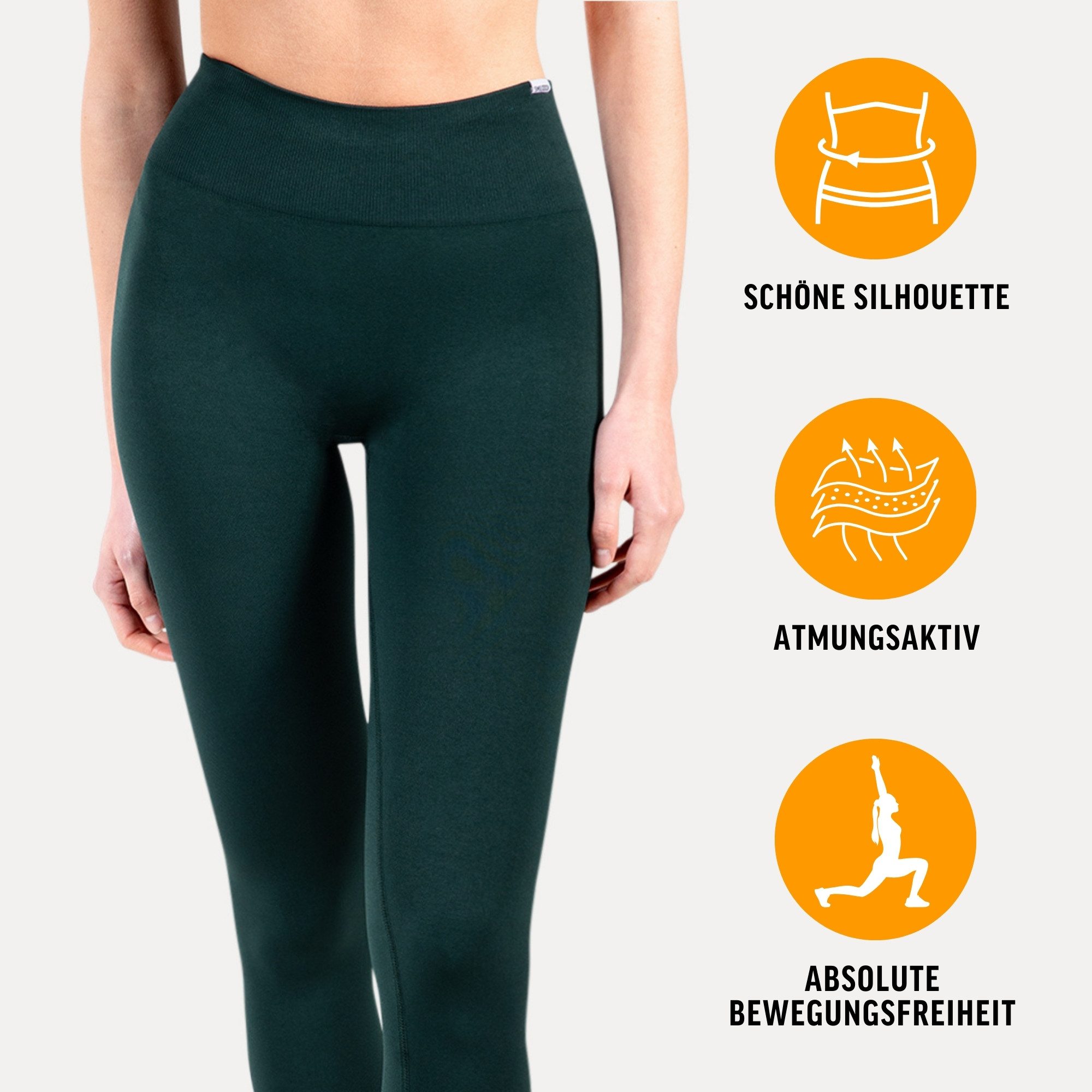 Smilodox Leggings Leggings Andrina, Seamless High Waist Sportleggings Fitne günstig online kaufen
