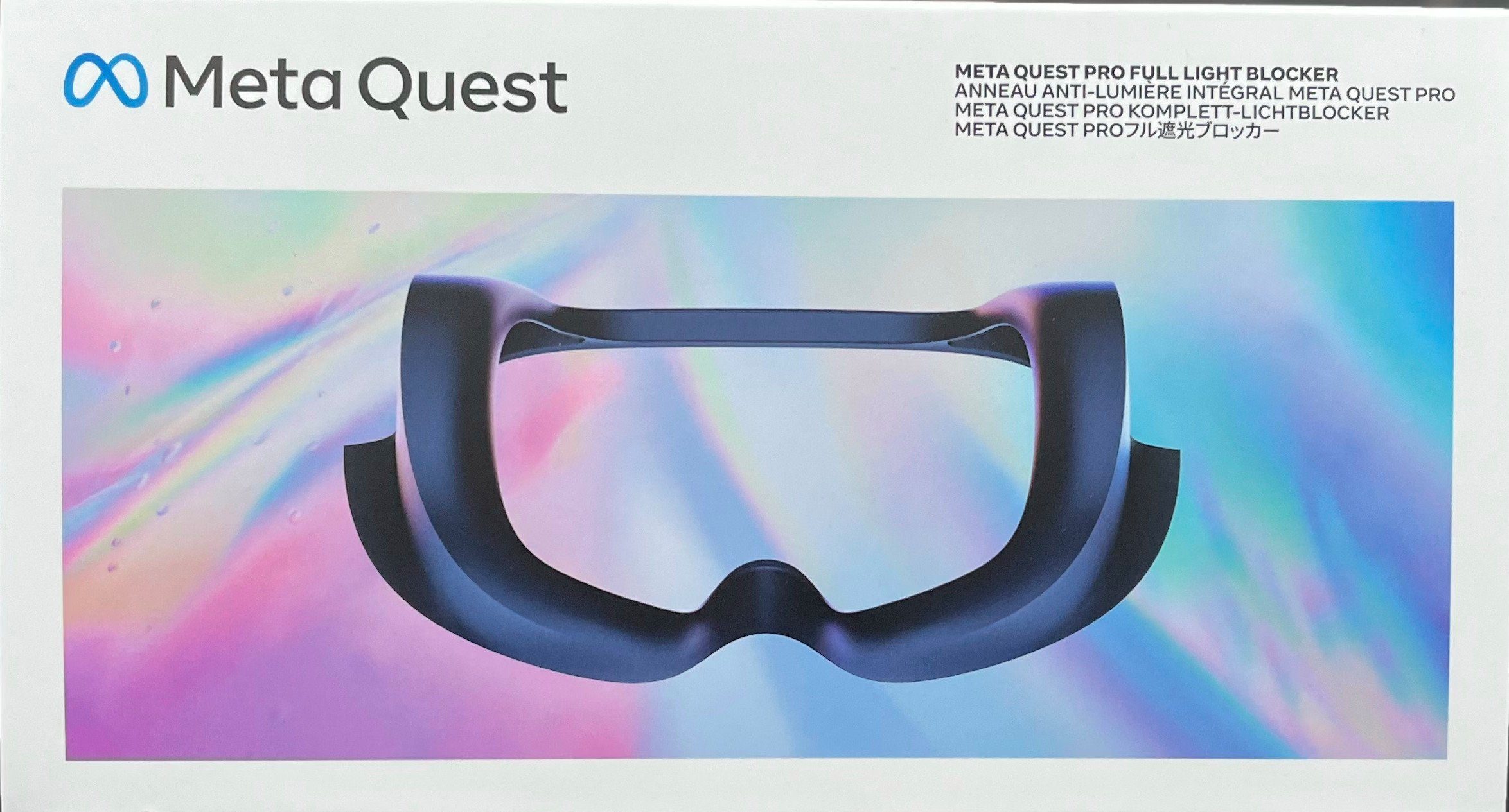 Oculus ORIGINAL Meta Quest PRO Lichtblocker VR Headset Full light blocker Virtual-Reality-Brille