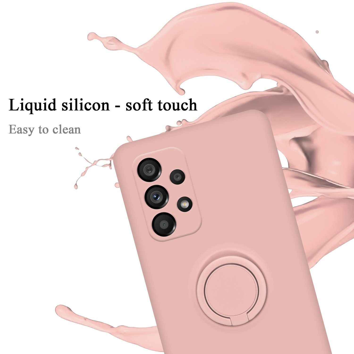 Cadorabo Handyhülle für Samsung Galaxy A53 5G Hülle Samsung Galaxy A53 5G, Robustes Hard Case - Handy Schutzhülle - Hülle - Back Cover Bumper