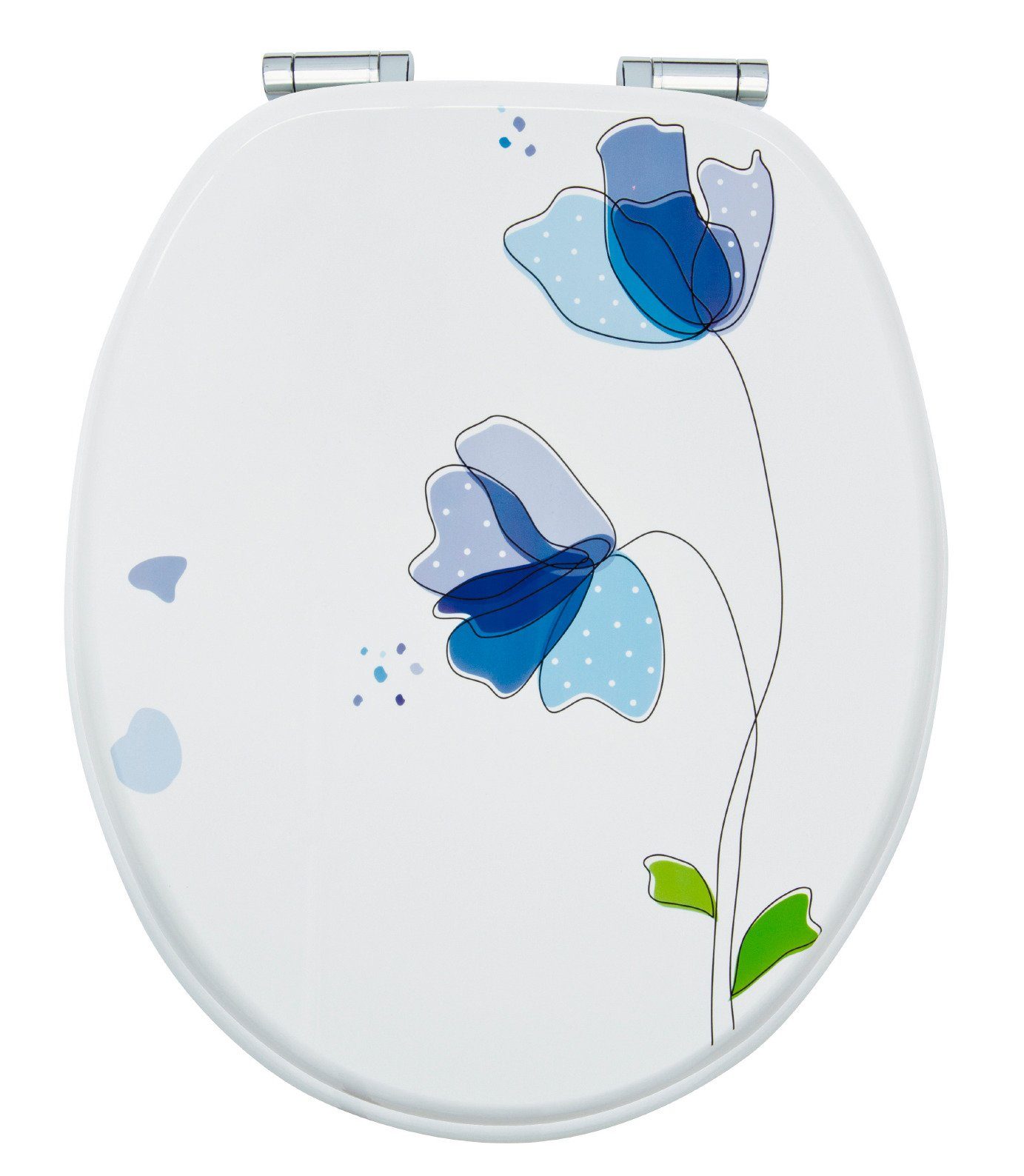 WC-Sitz »Flora Blau«, Mit Absenkautomatik kaufen | OTTO
