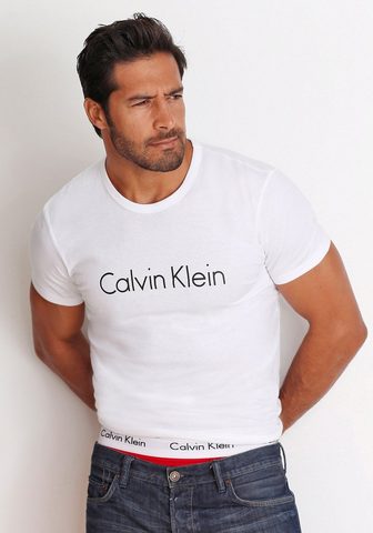 CALVIN KLEIN Блуза с круглым вырезом