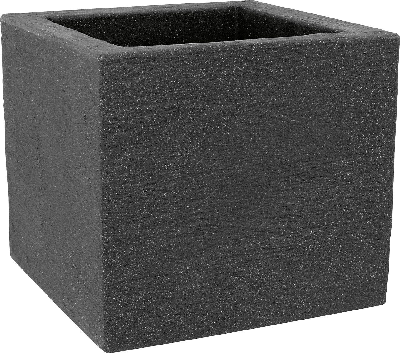 Geli Pflanzkübel Geli Pflanztopf Kubus 30 x 30 x 26 cm anthrazit