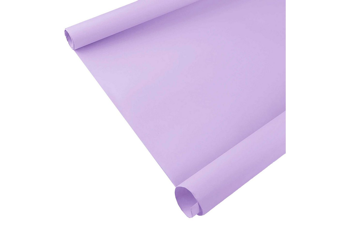 maDDma Geschenkpapier Geschenkpapier uni matt 1 Rolle Dekopapier Verpackungspapier, hellviolett