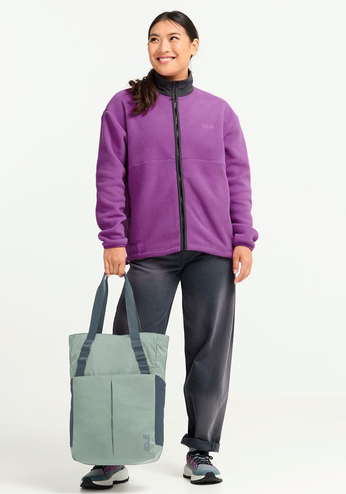 Jack Wolfskin Schultertasche ZOYA 2IN1 TOTE, als Schultertasche tragbar, Obermaterial aus Polyamid